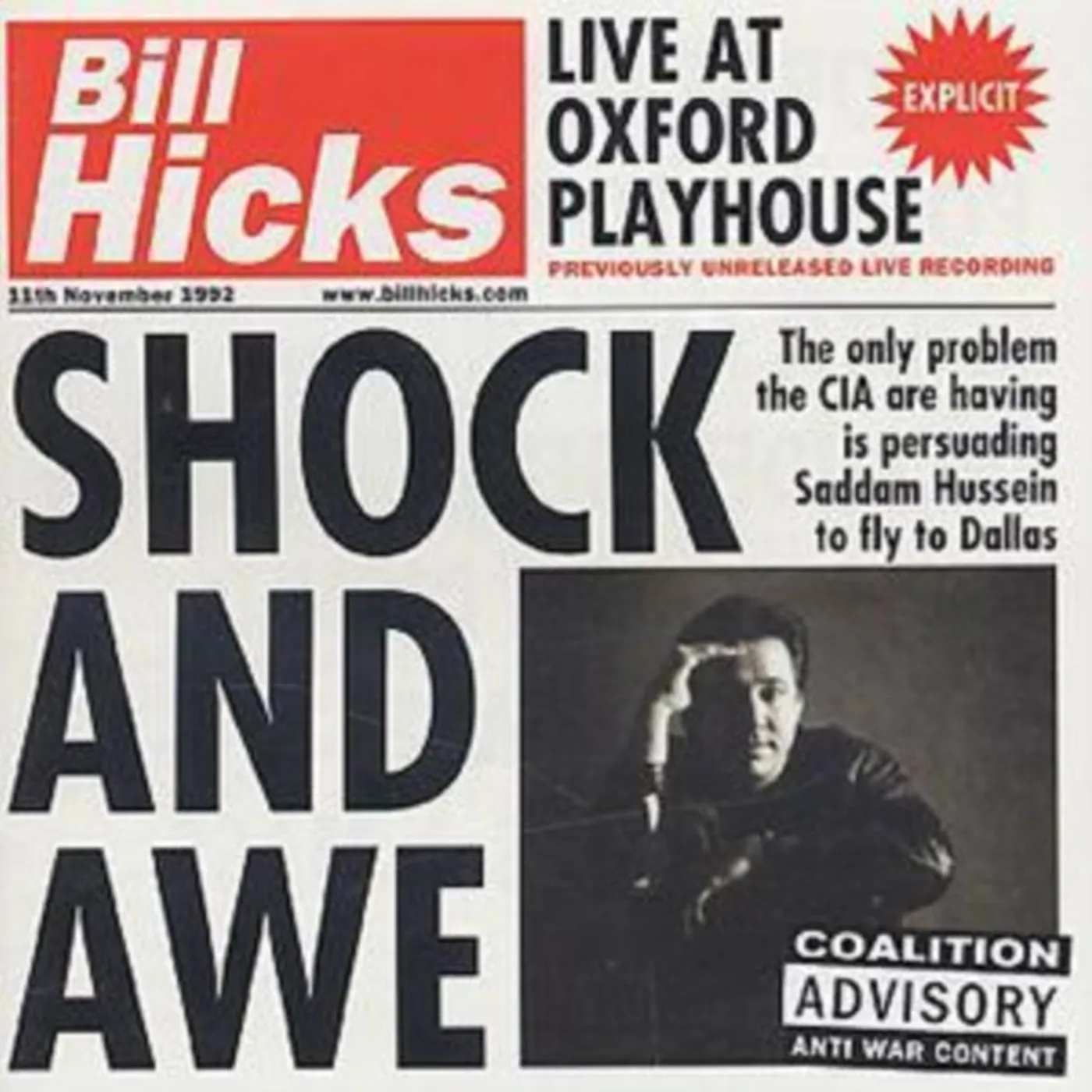 Bill Hicks CD - Shock & Awe
