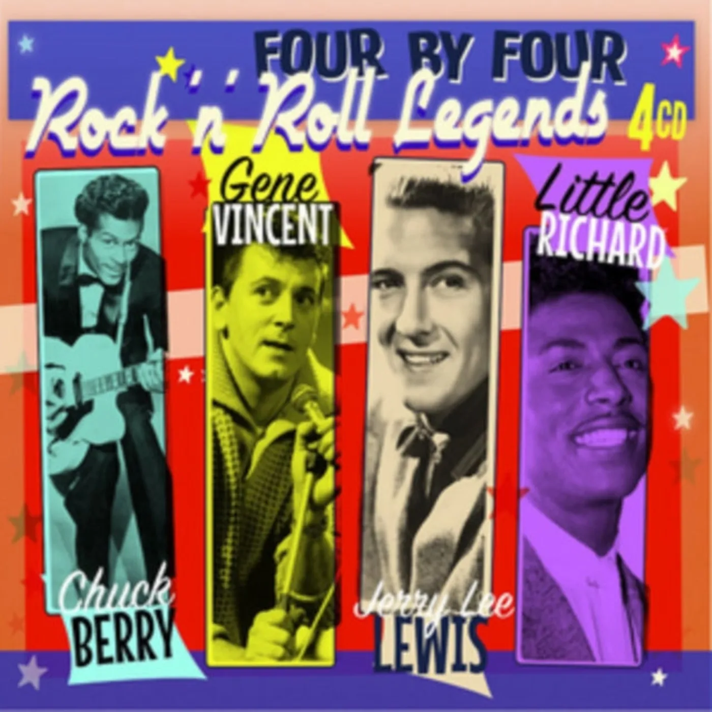 Chuck Berry, Gene Vincent, Jerry Lee Lewis, Little Richard CD - Rock 'N' Roll Legends