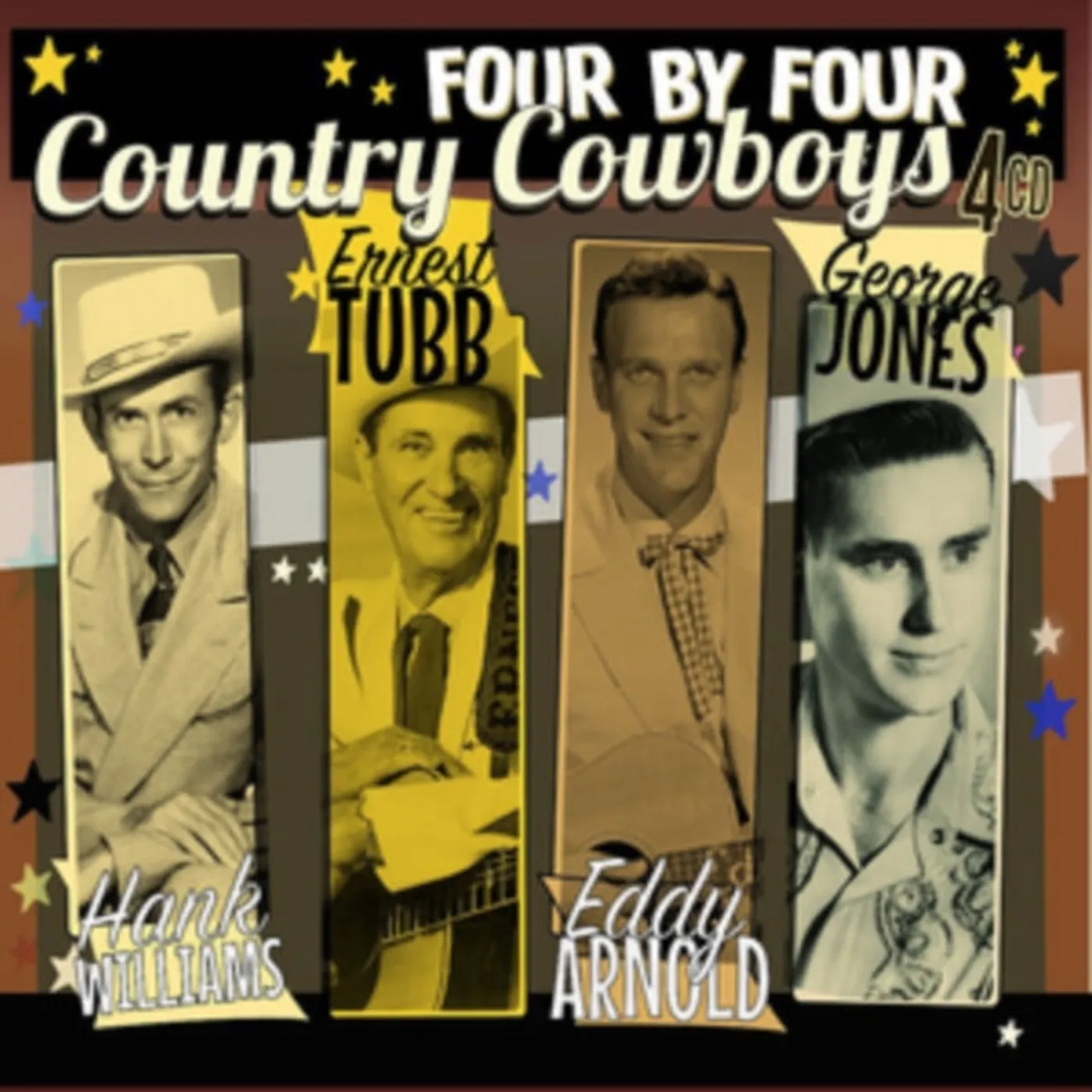 Hank Williams, Ernest Tubb, Eddy Arnold, George Jones CD - Country Cowboys