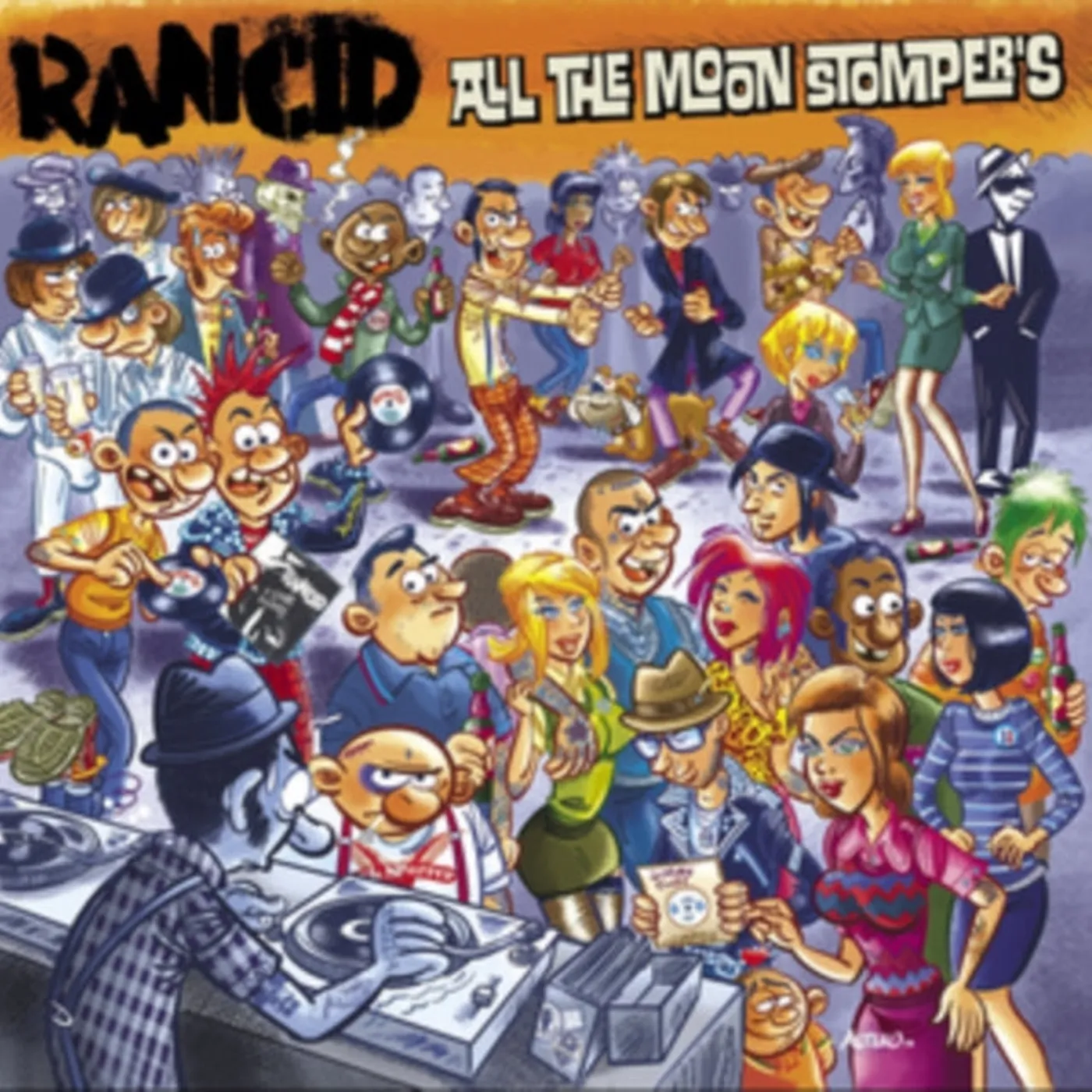 Rancid CD - All The Moon Stompers