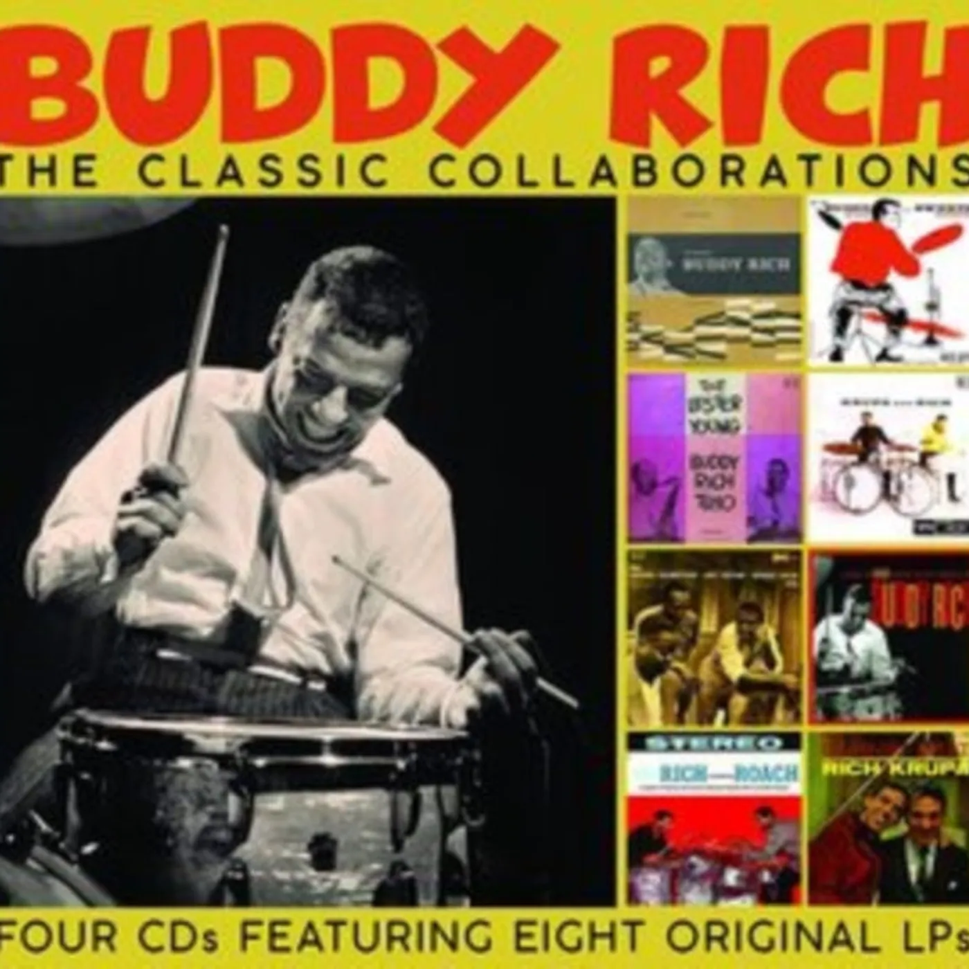 Buddy Rich CD - The Classic Collaborations  (4cd)