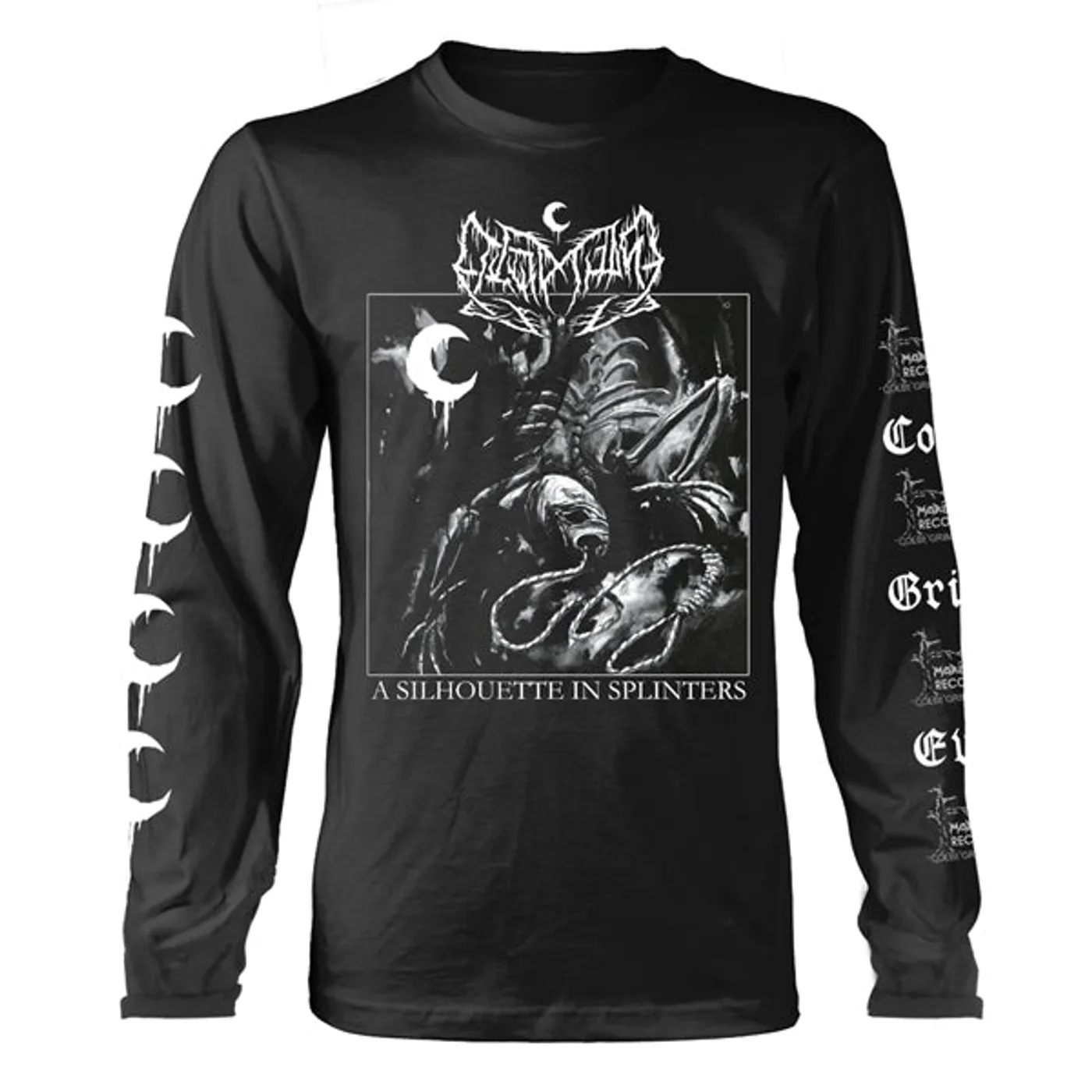 Leviathan Long Sleeve T Shirt - Silhouette