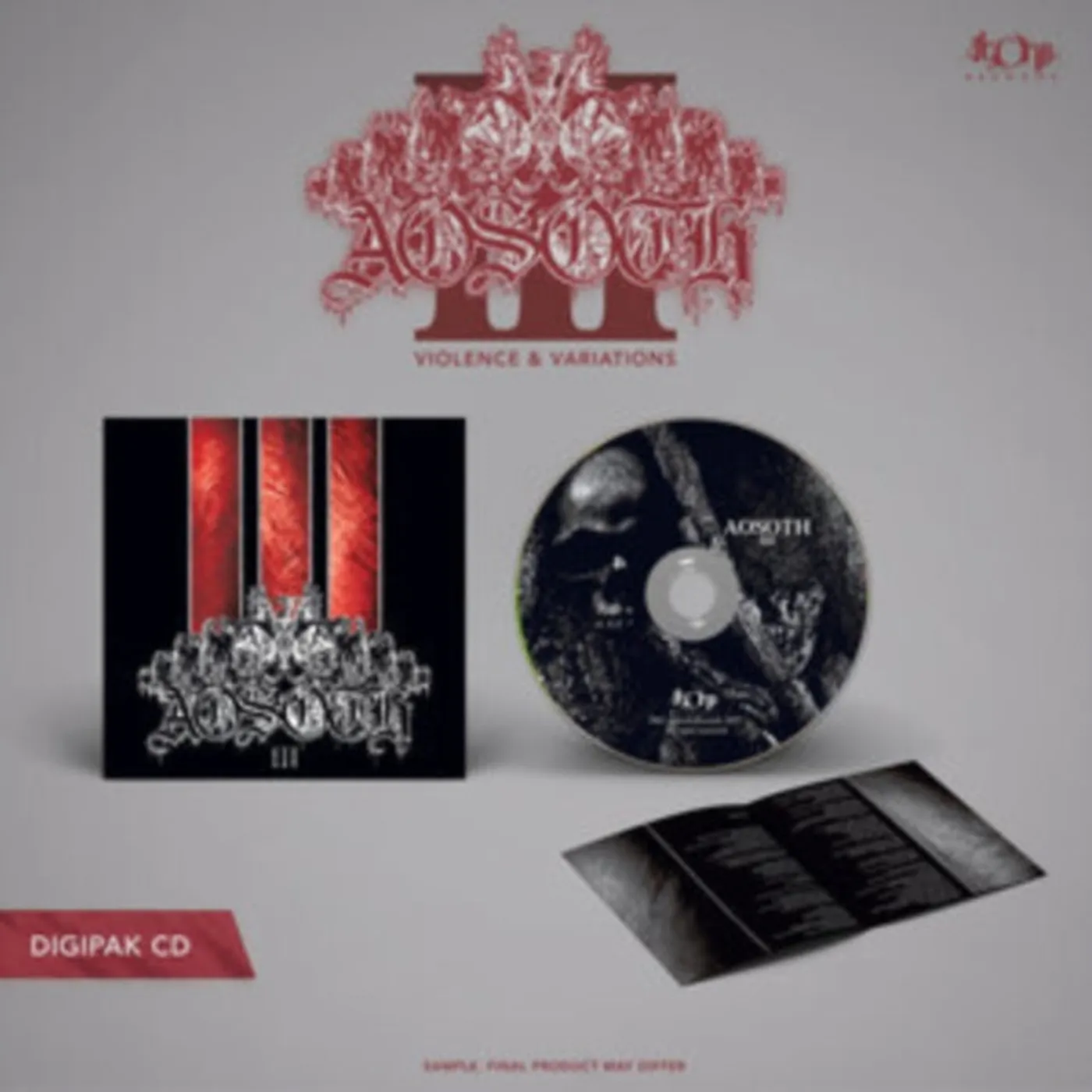 Aosoth CD - Iii - Violence & Variations (Re-Issue)