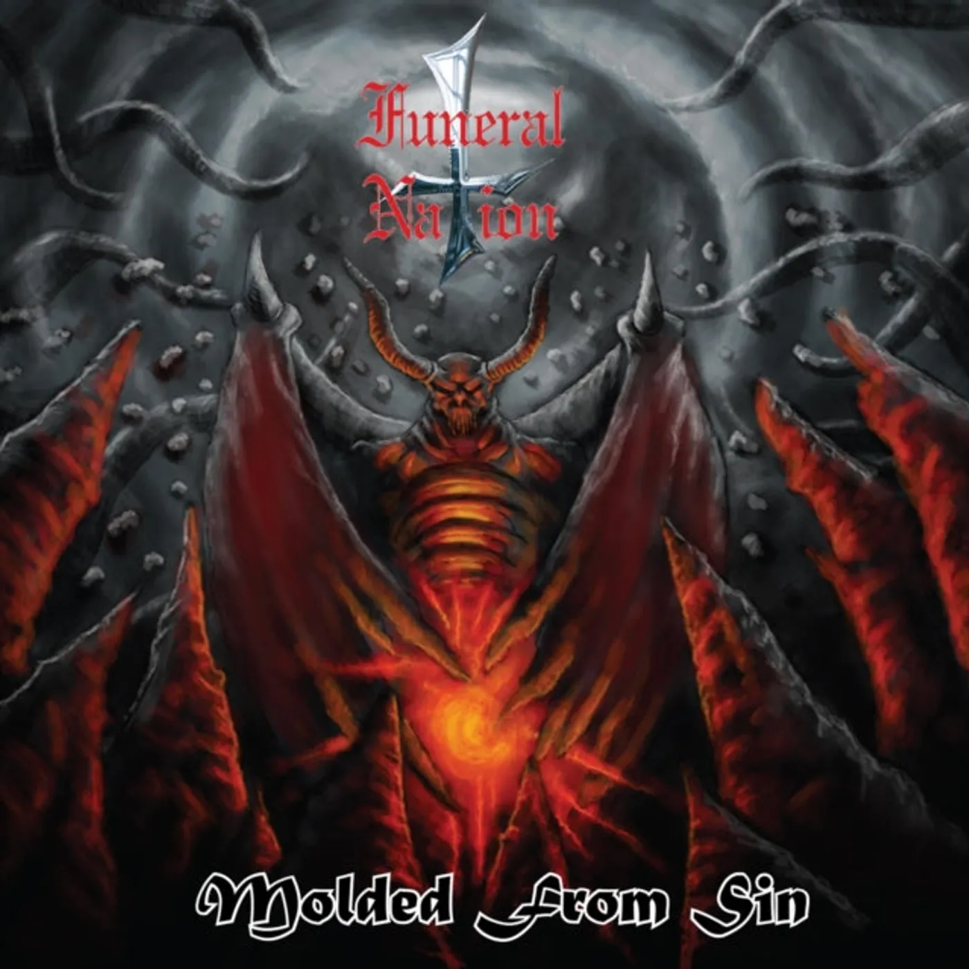 Funeral Nation CD - Molded From Sin