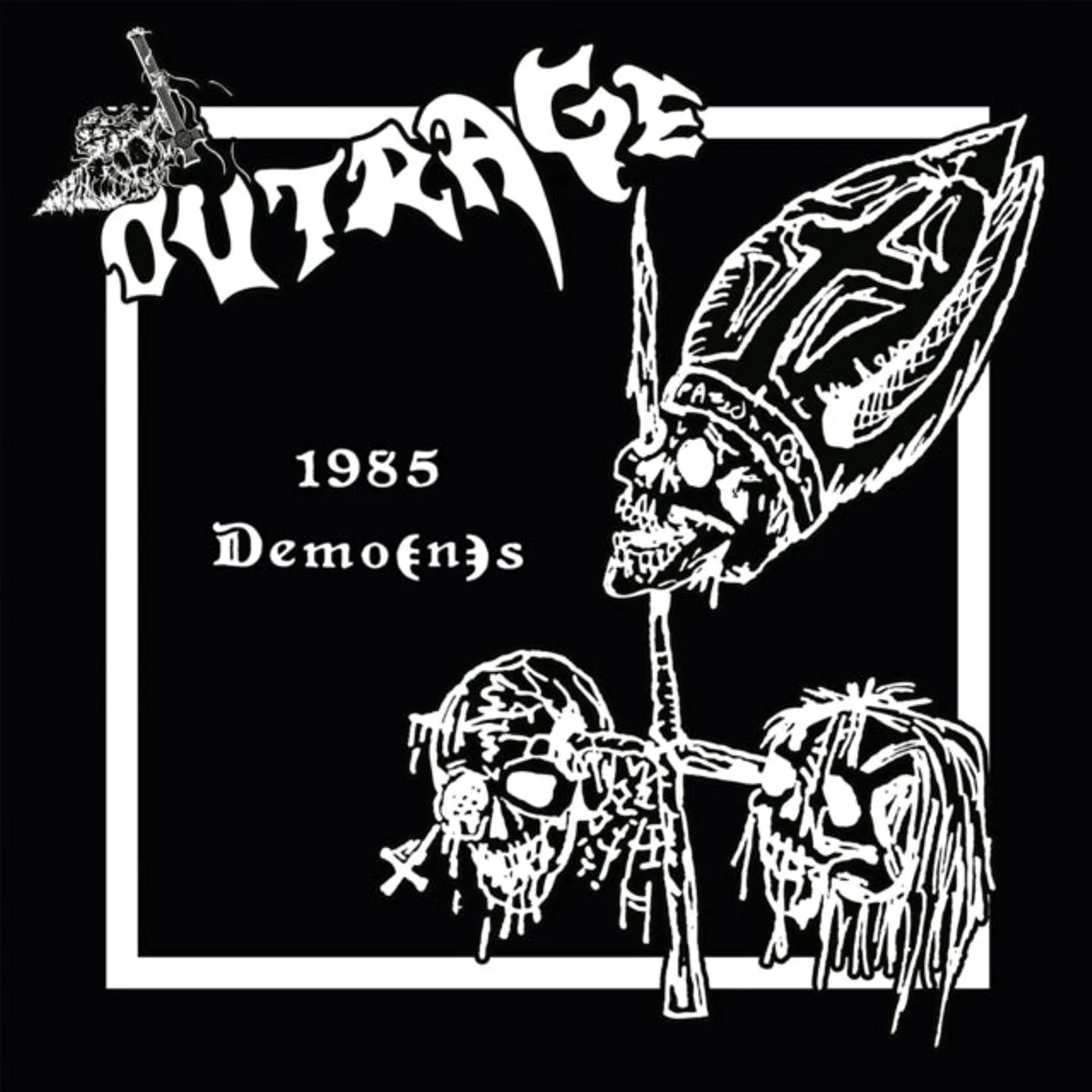 Outrage CD - Demo(N)S 1985