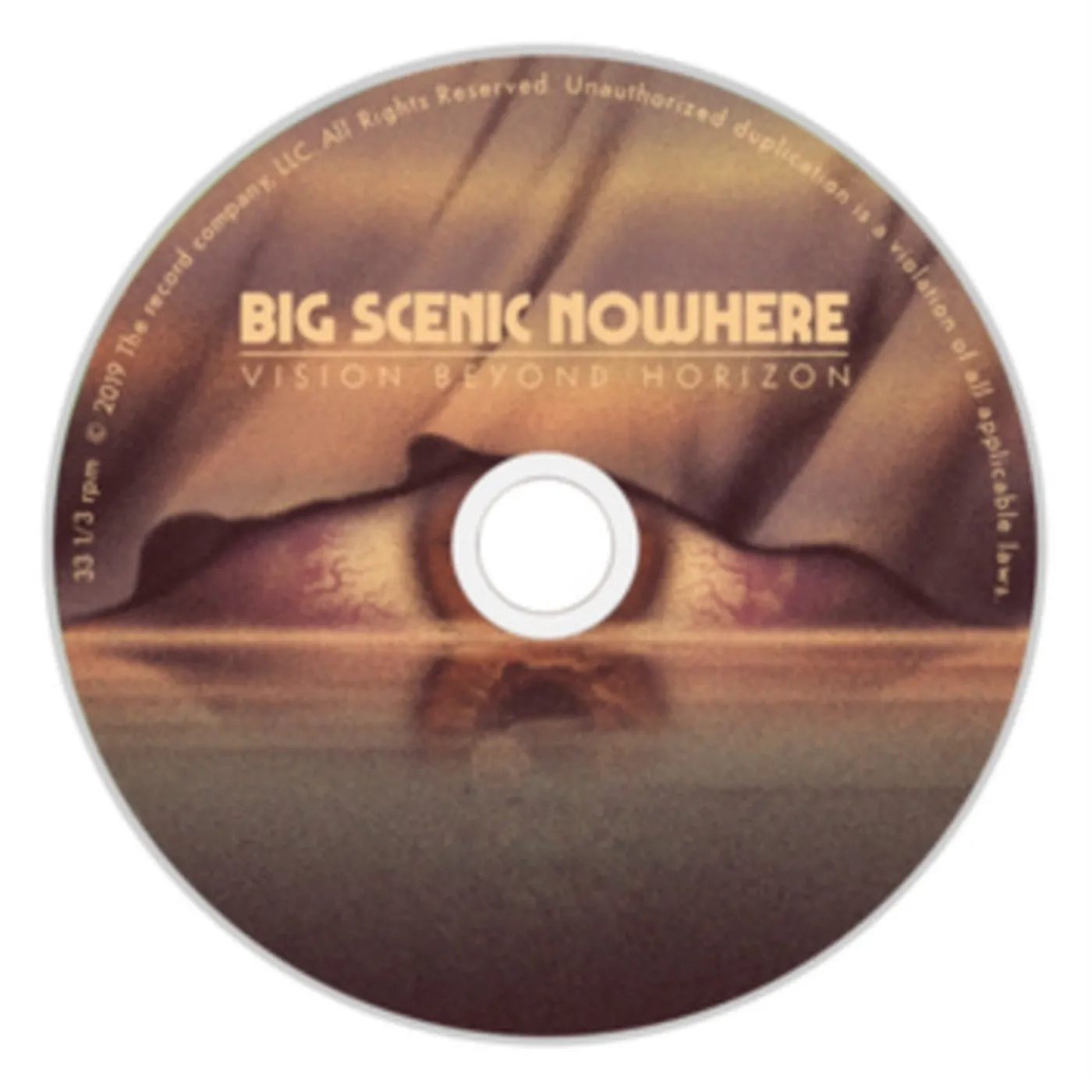 Big Scenic Nowhere CD - Vision Beyond Horizon