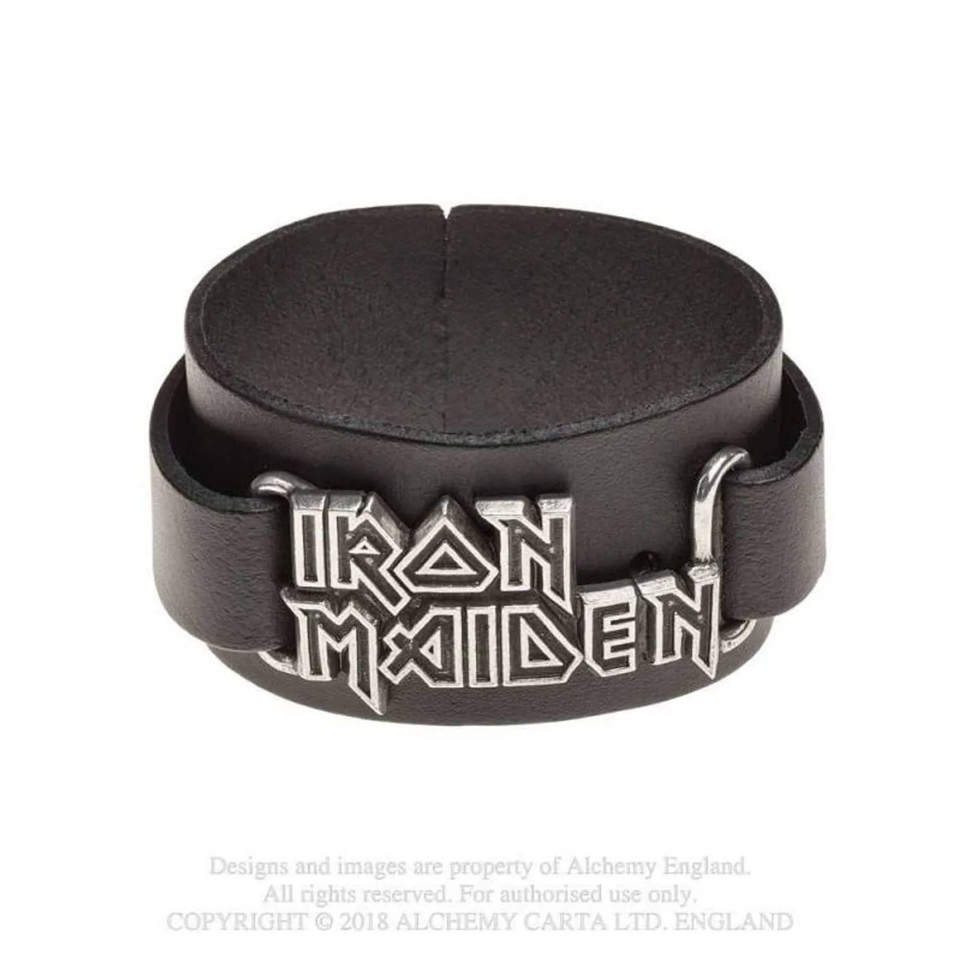  Iron Maiden Wrist Strap - Logo