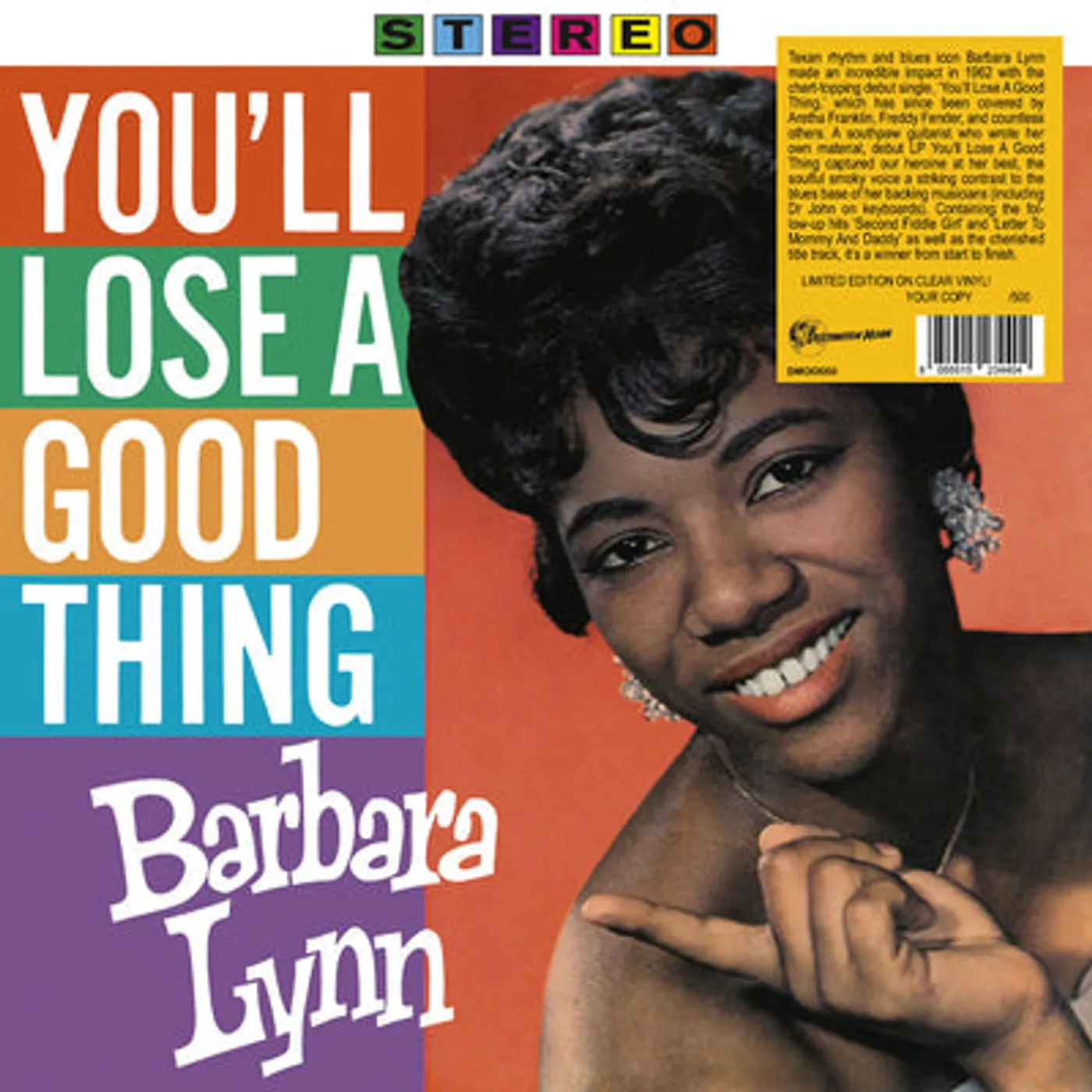Barbara Lynn LP - You'll Lose a Good Thing (Vinyl)
