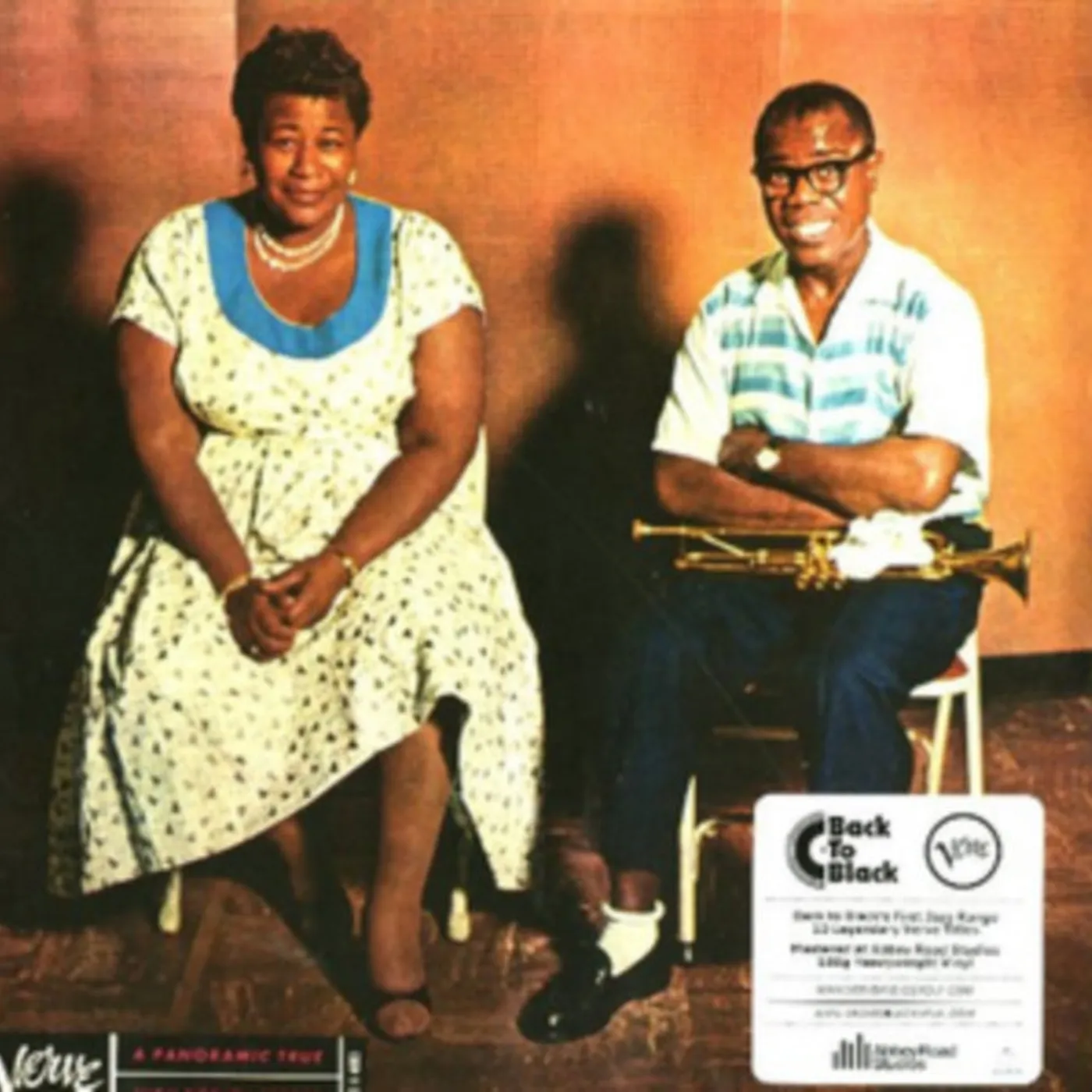Ella Fitzgerald & Louis Armstrong LP Vinyl Record - Ella And Louis