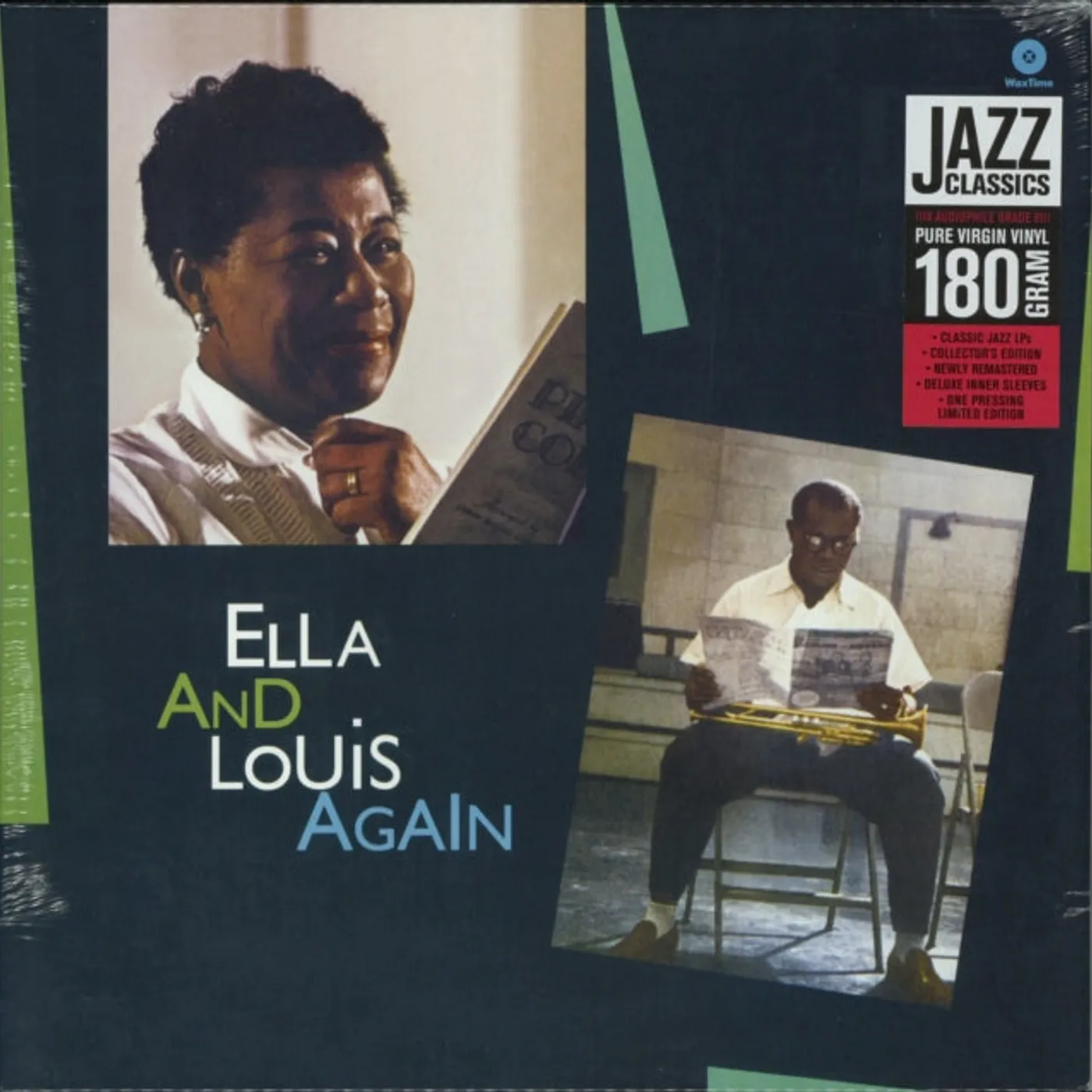 Ella Fitzgerald LP Vinyl Record - Ella & Louis Again
