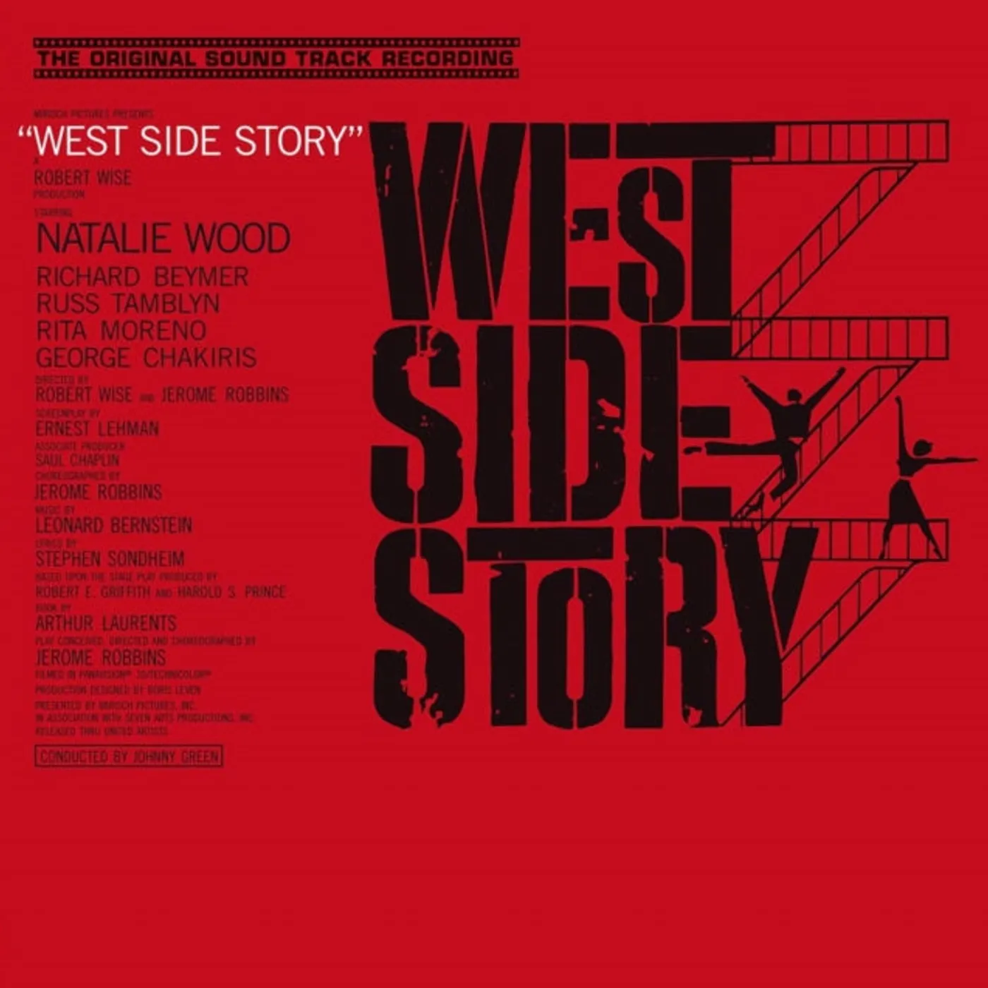 Leonard Bernstein LP Vinyl Record - West Side Story - Coloured Vinyl