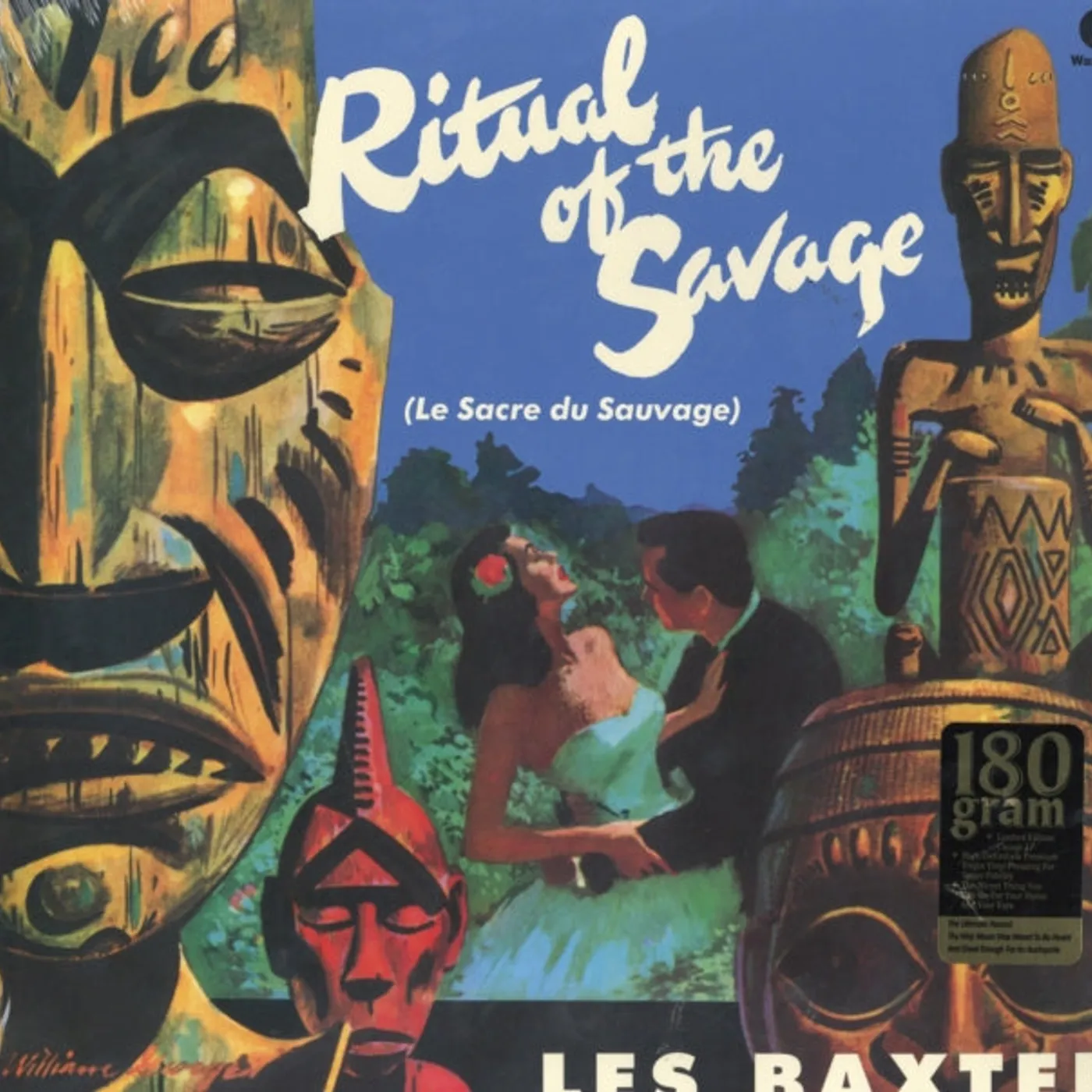 Les Baxter & His Orchestra LP Vinyl Record - The Ritual Of The Savage