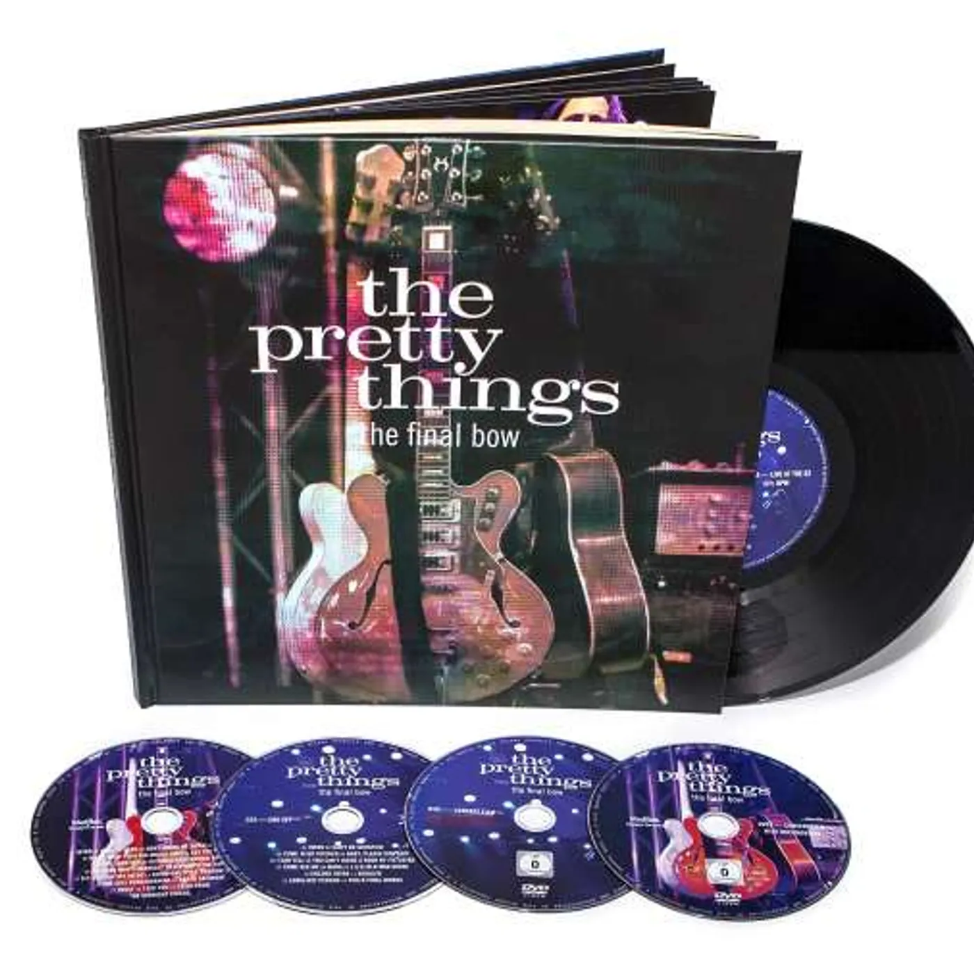 The Pretty Things LP Vinyl Record Box Set - The Final Bow (10  Inch +2Cd +Dvdx2 +52P Hardbound Book)