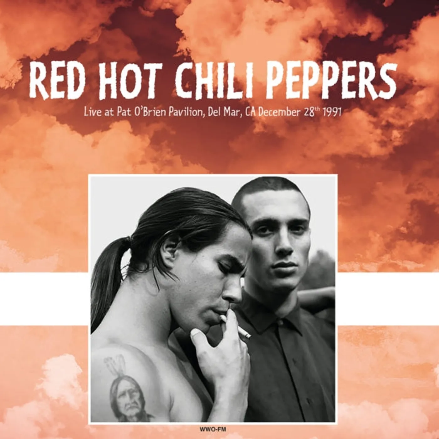 Red Hot Chili Peppers LP Vinyl Record - Live At Pat O'Brien Pavilion Del Mar Ca December 28th 19 91 (Red Vinyl)
