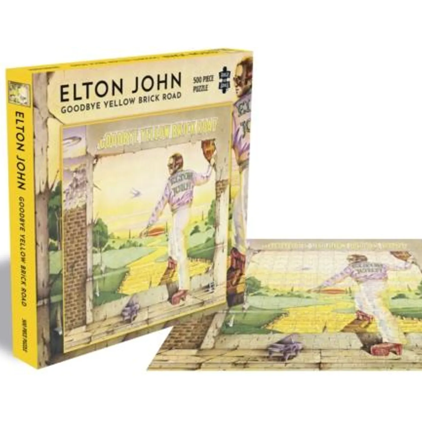 Elton John Jigsaw Puzzle - Elton John Goodbye Yellow Brick Road (500 Piece Jigsaw Puzzle)