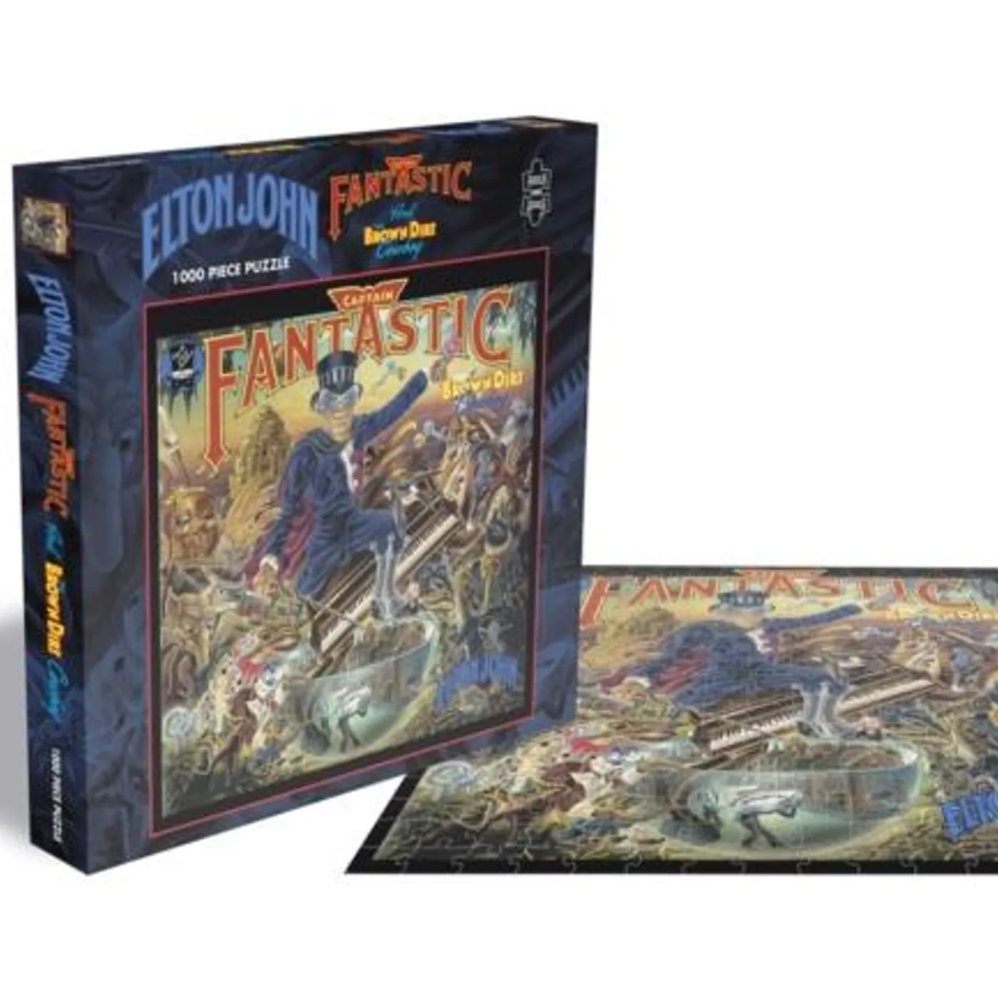 Elton John Jigsaw Puzzle - Elton John Captain Fantastic And The Brown Dirt Cowboy (10 00 Piece Jigsaw Puzzle)