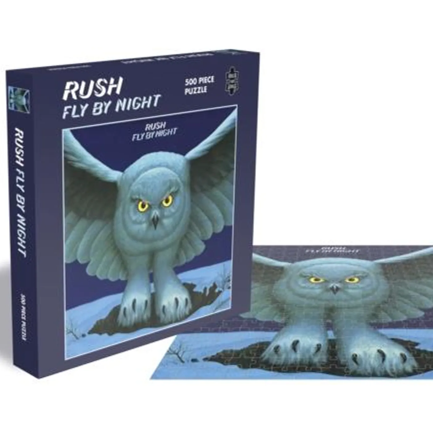 Rush Jigsaw Puzzle - Rush Fly By Night (500 Piece Jigsaw Puzzle)
