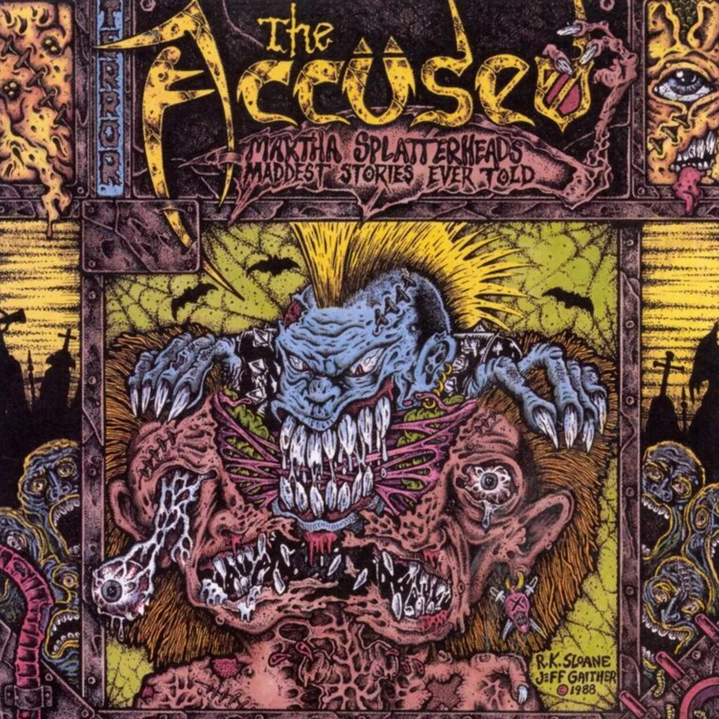 The Accused LP - Martha Splatterhead's Maddest Stories Ever Told (Vinyl)