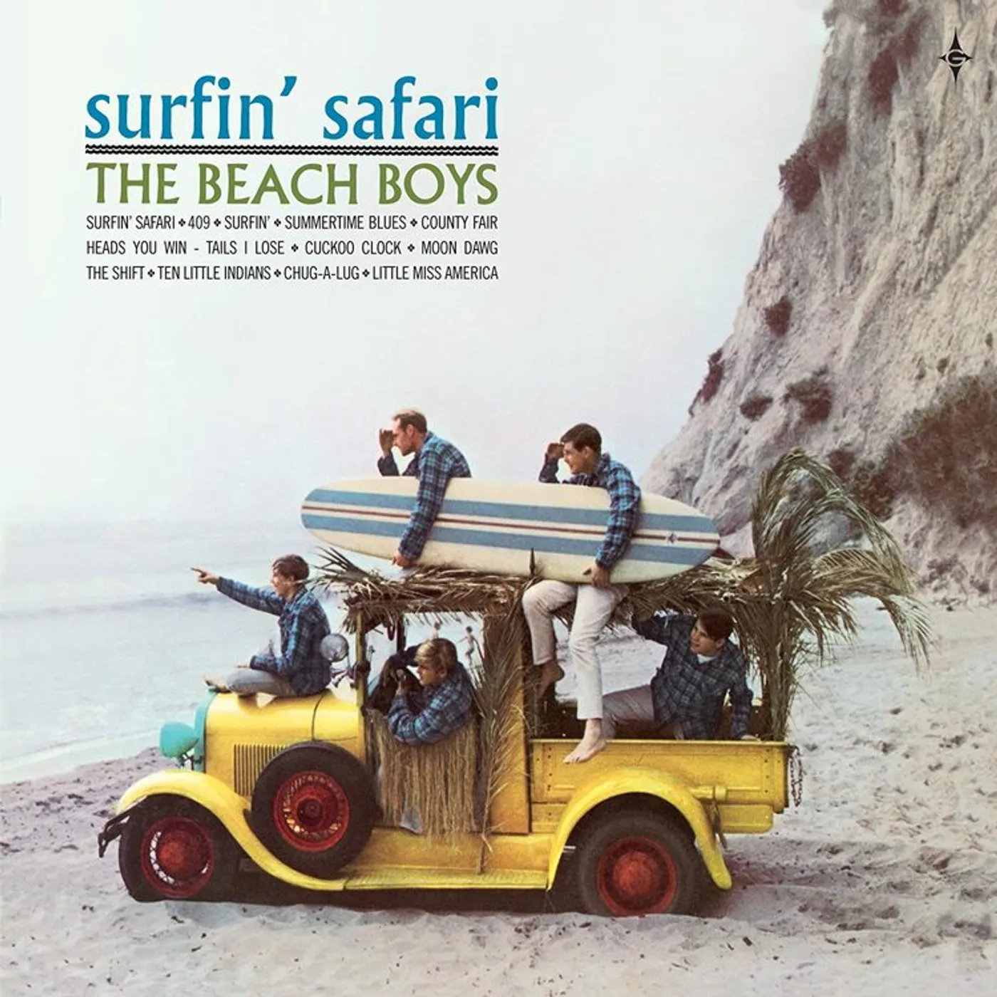 The Beach Boys LP - Surfin Safari & 7 Coloured (Vinyl)