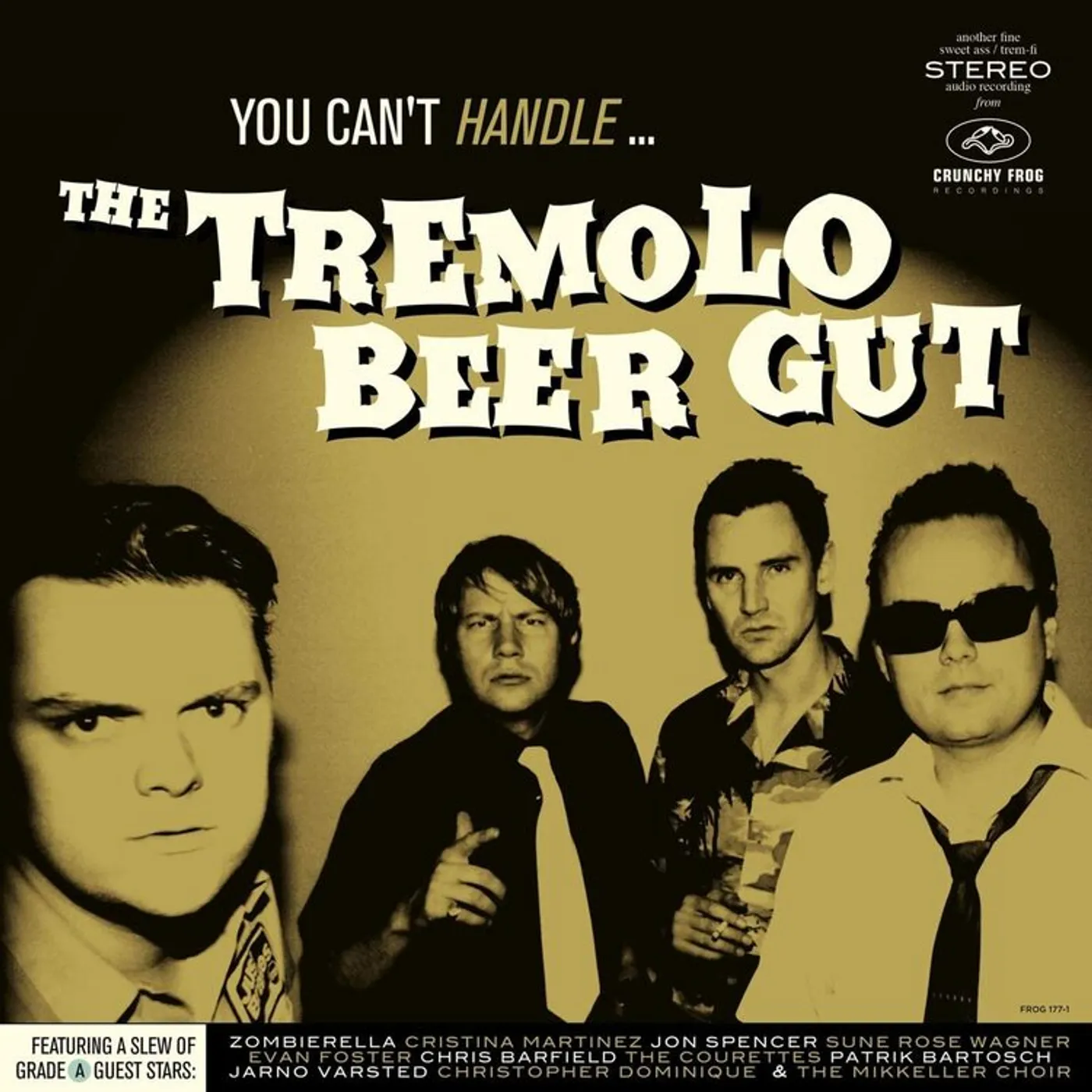 Tremolo Beer Gut  The LP - You Can't Handle... The Tremolo Beer Gut (Vinyl)