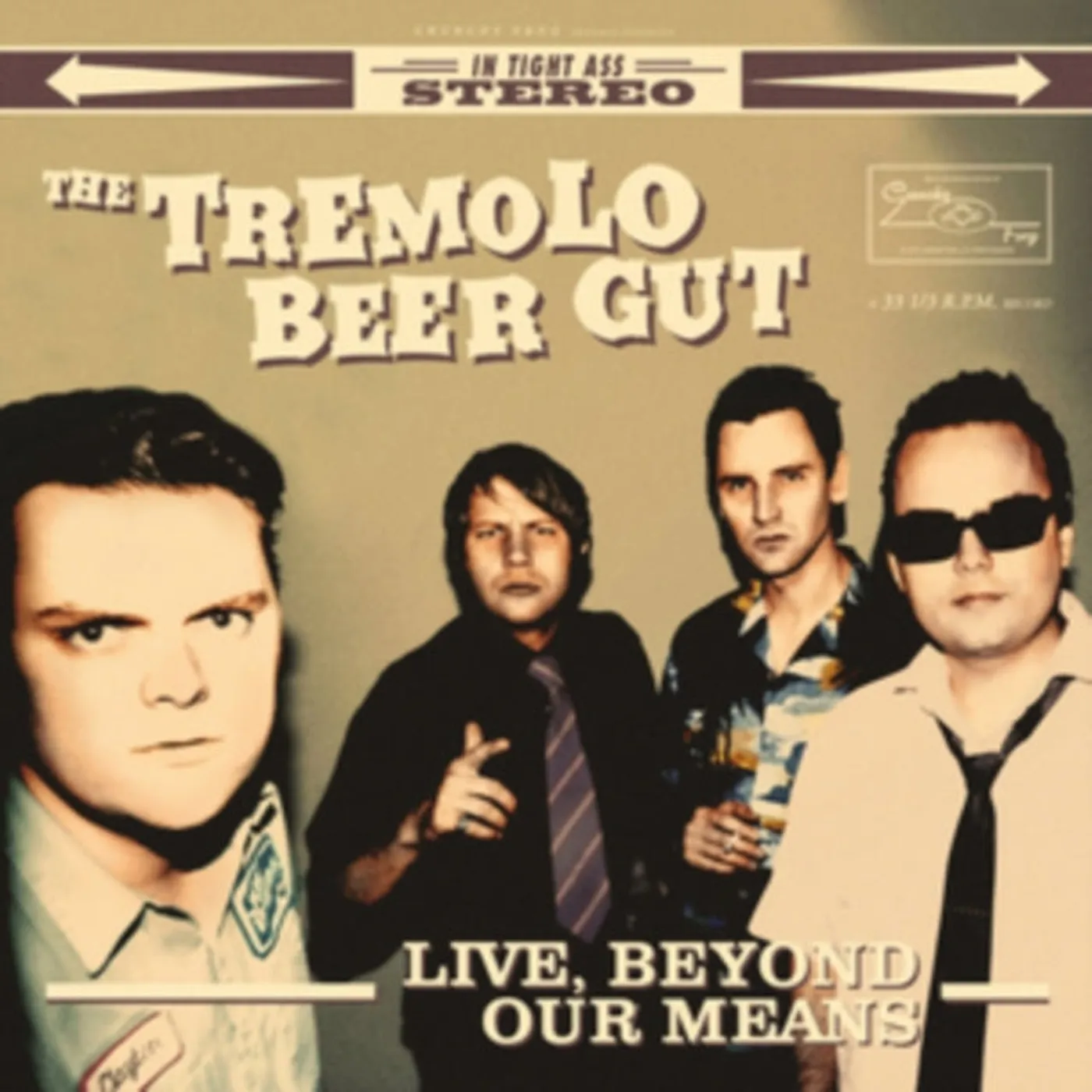 The Tremolo Beer Gut LP - Live Beyond Our Means (Vinyl)