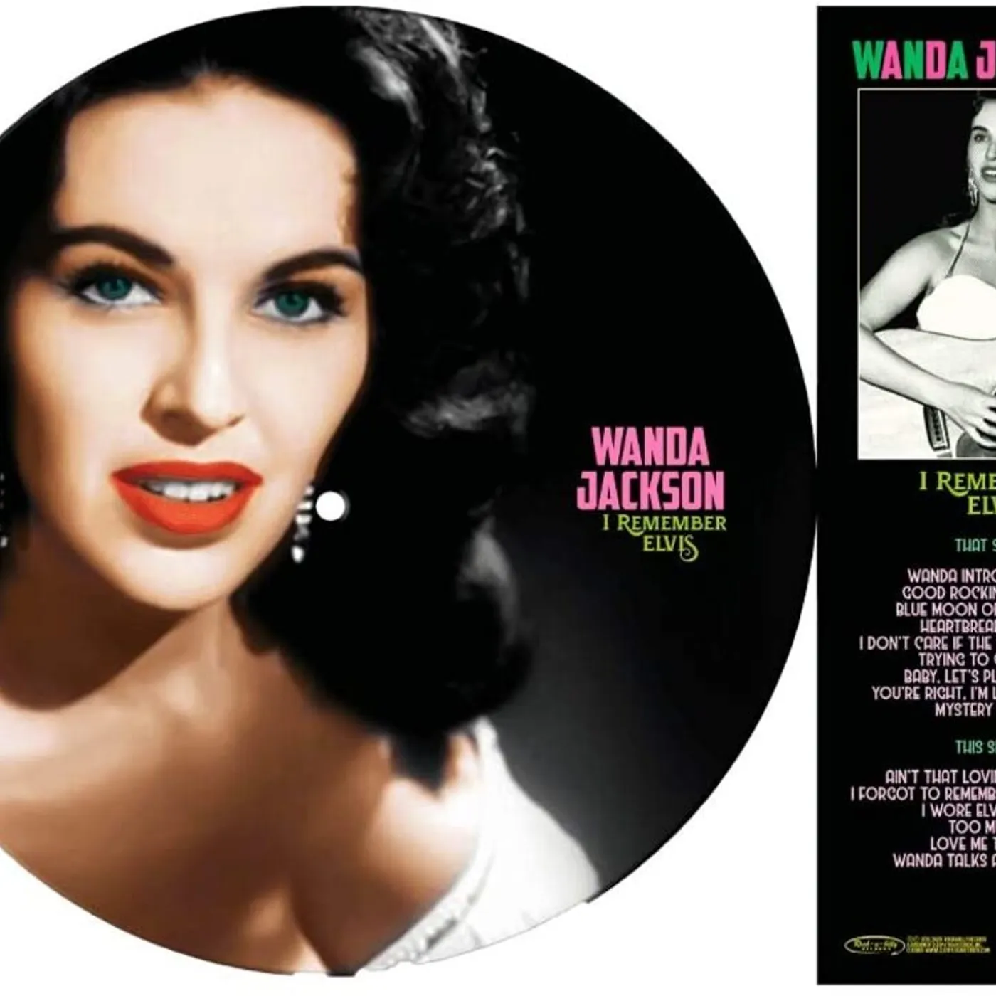 Wanda Jackson LP - I Remember Elvis (Picture Disc) (Vinyl)
