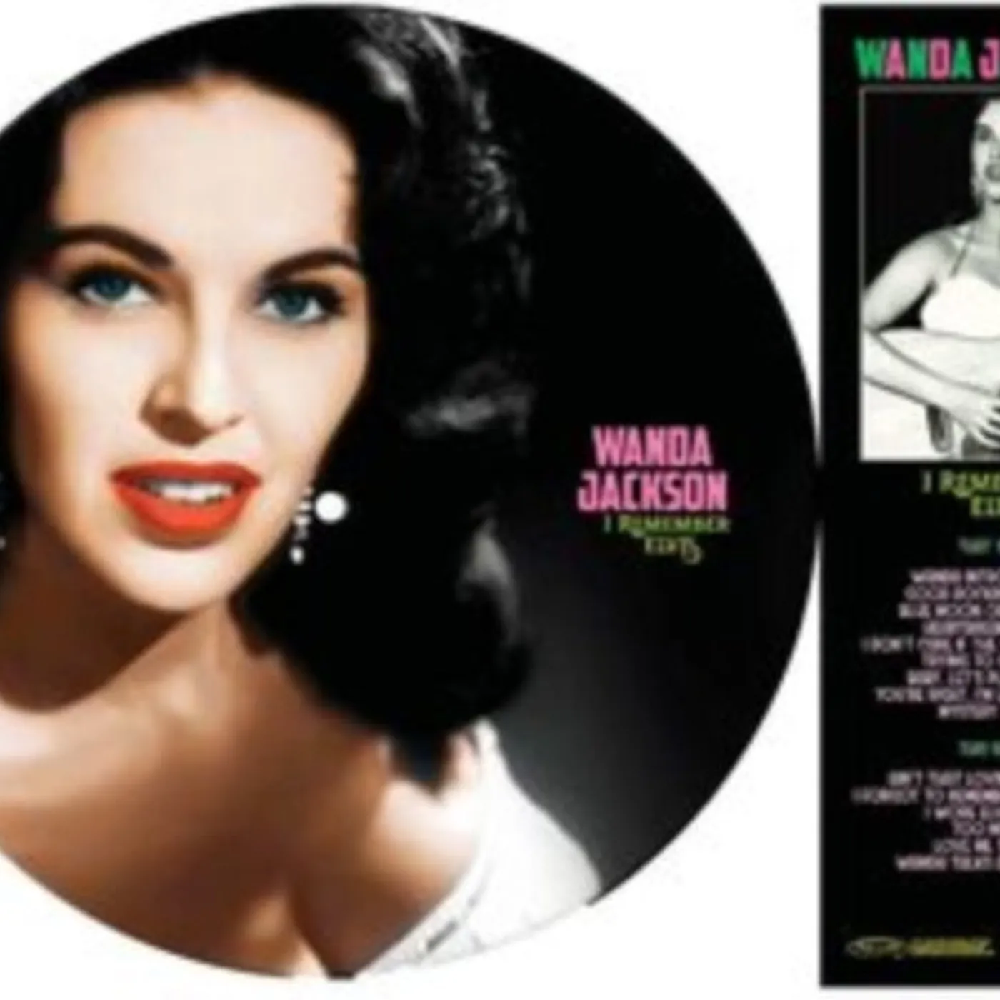 Wanda Jackson LP - I Remember Elvis (Picture Disc) (Vinyl)