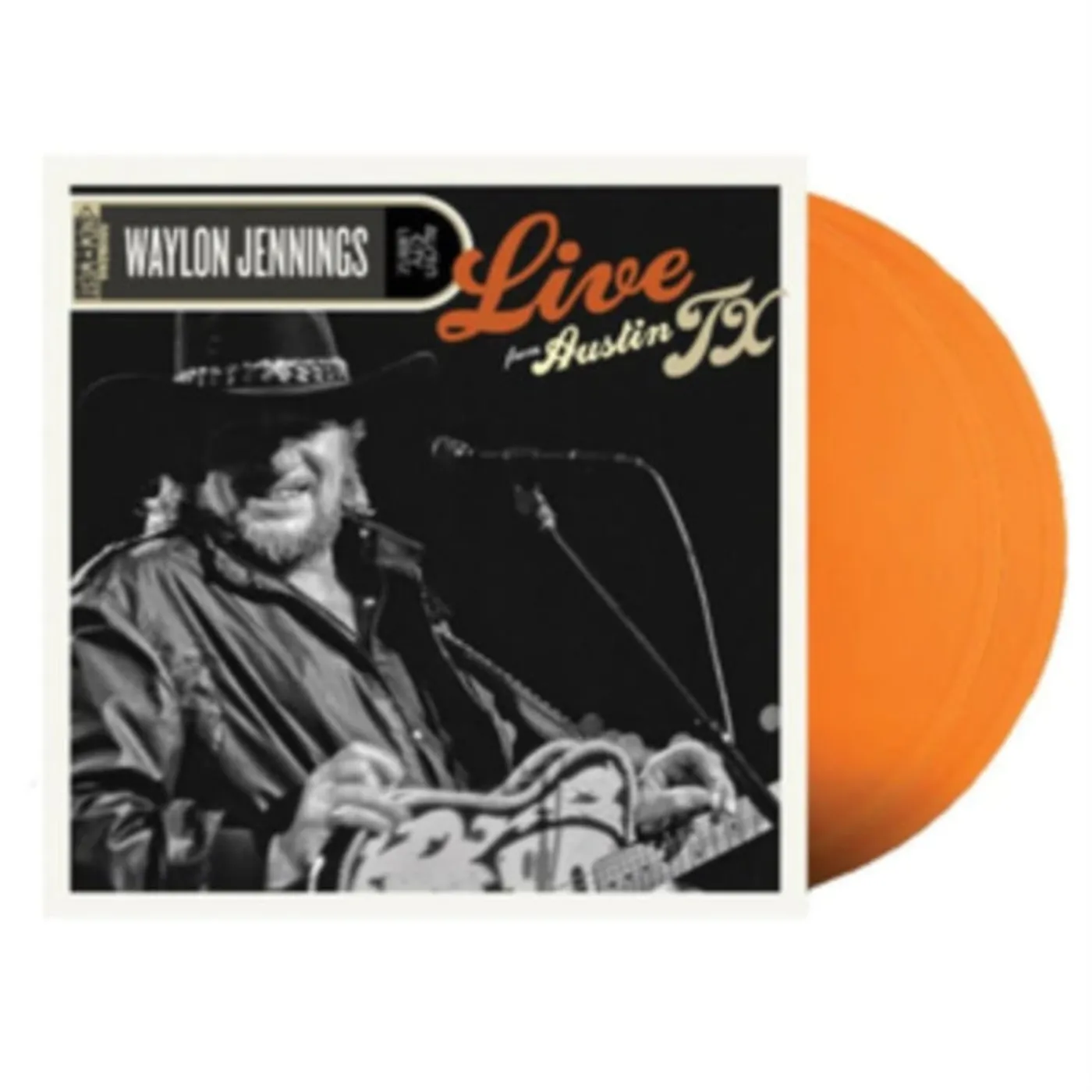 Waylon Jennings LP - Live From Austin  Tx 89 (Vinyl)