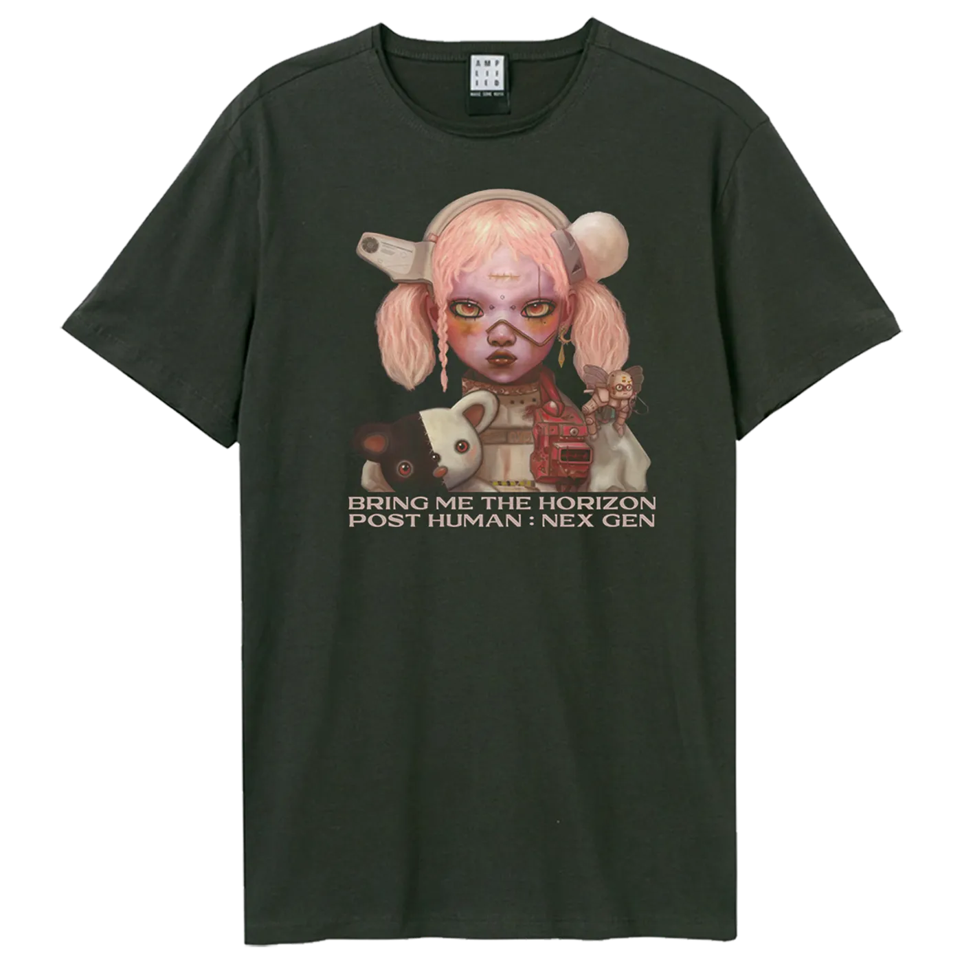 Bring Me The Horizon T Shirt - Nex Gen Album Cover Amplified Vintage