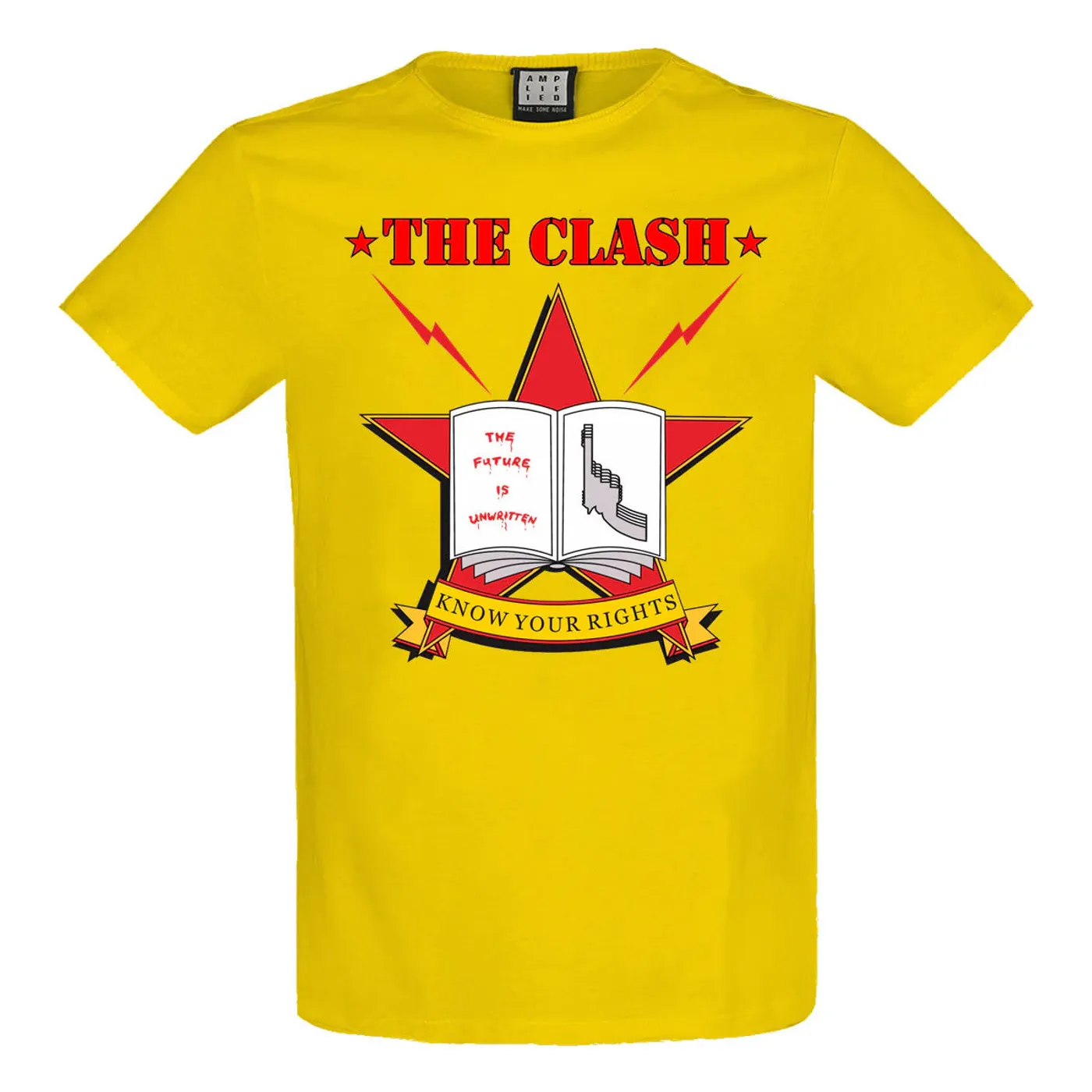 The Clash T Shirt - Know Your Rights Amplified Vintage
