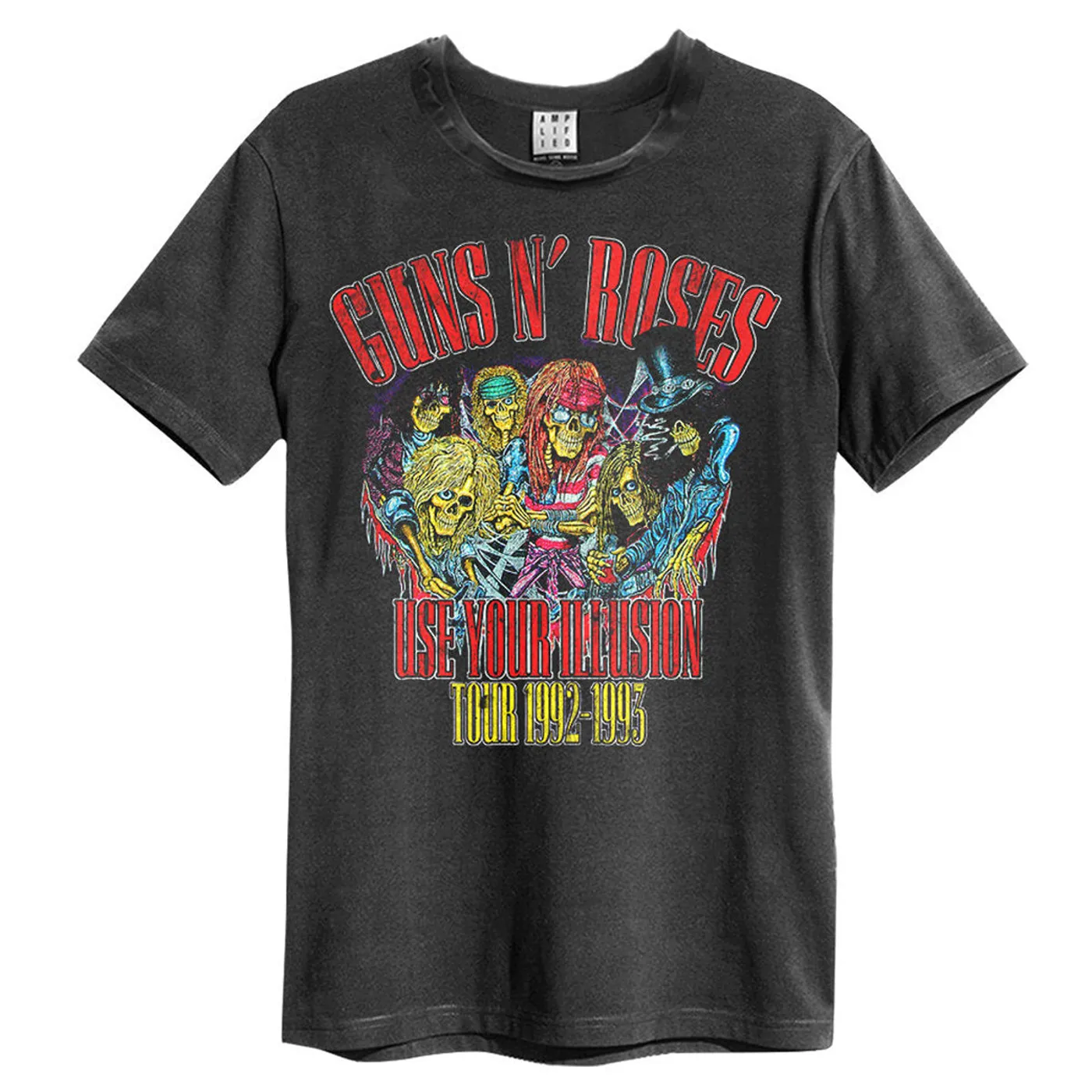 Guns N' Roses T Shirt - Use Your Illusion 92/93 Amplified Vintage