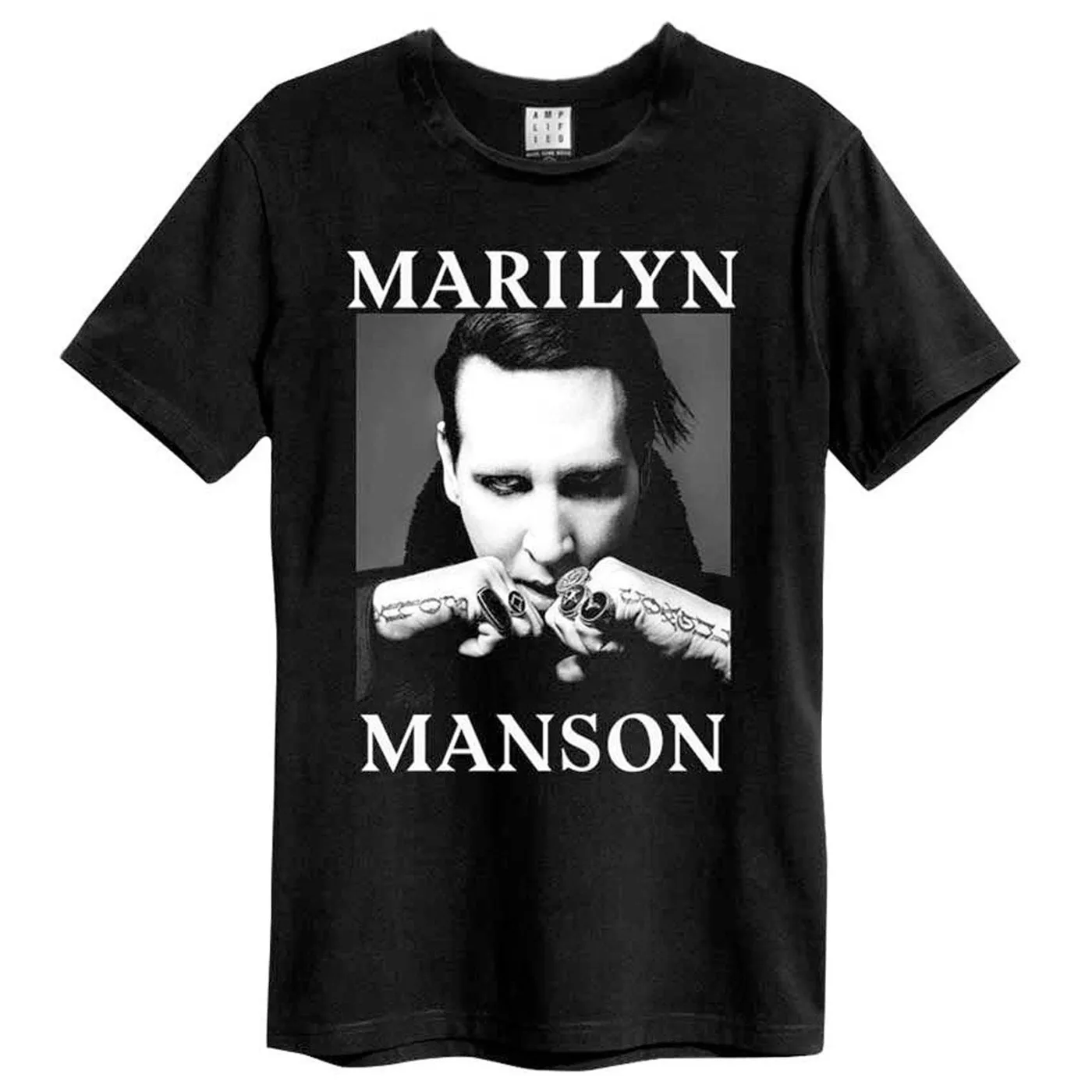 Marilyn Manson T Shirt - Fists Amplified Vintage
