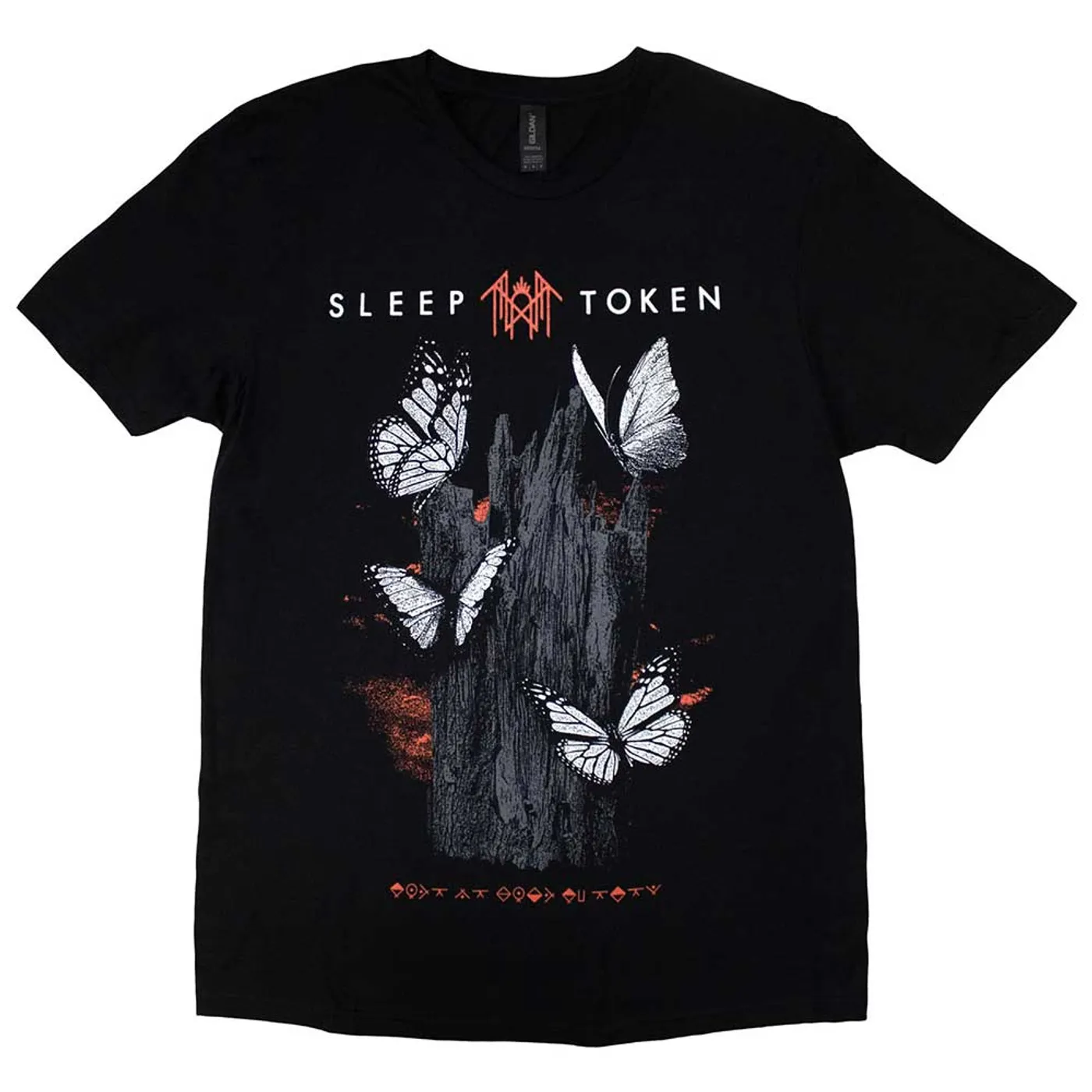 Sleep Token T Shirt - Butterflies