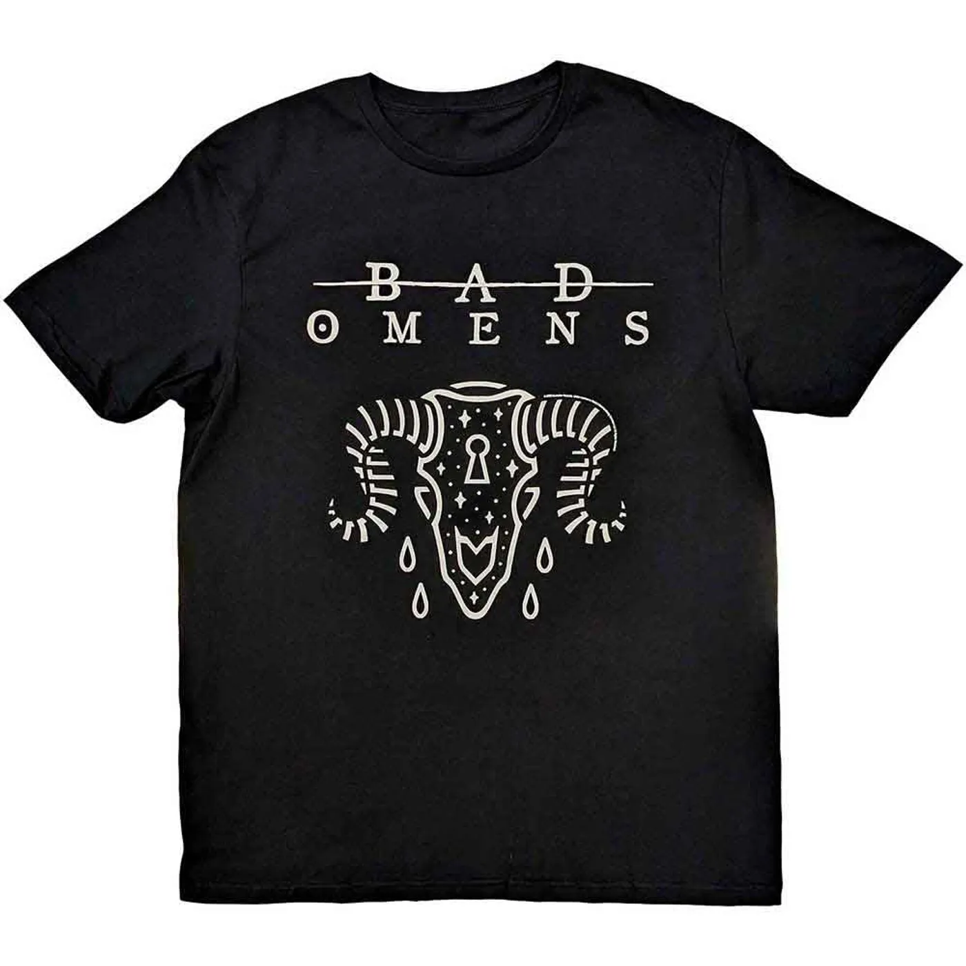 Bad Omens T Shirt - Ram Skull