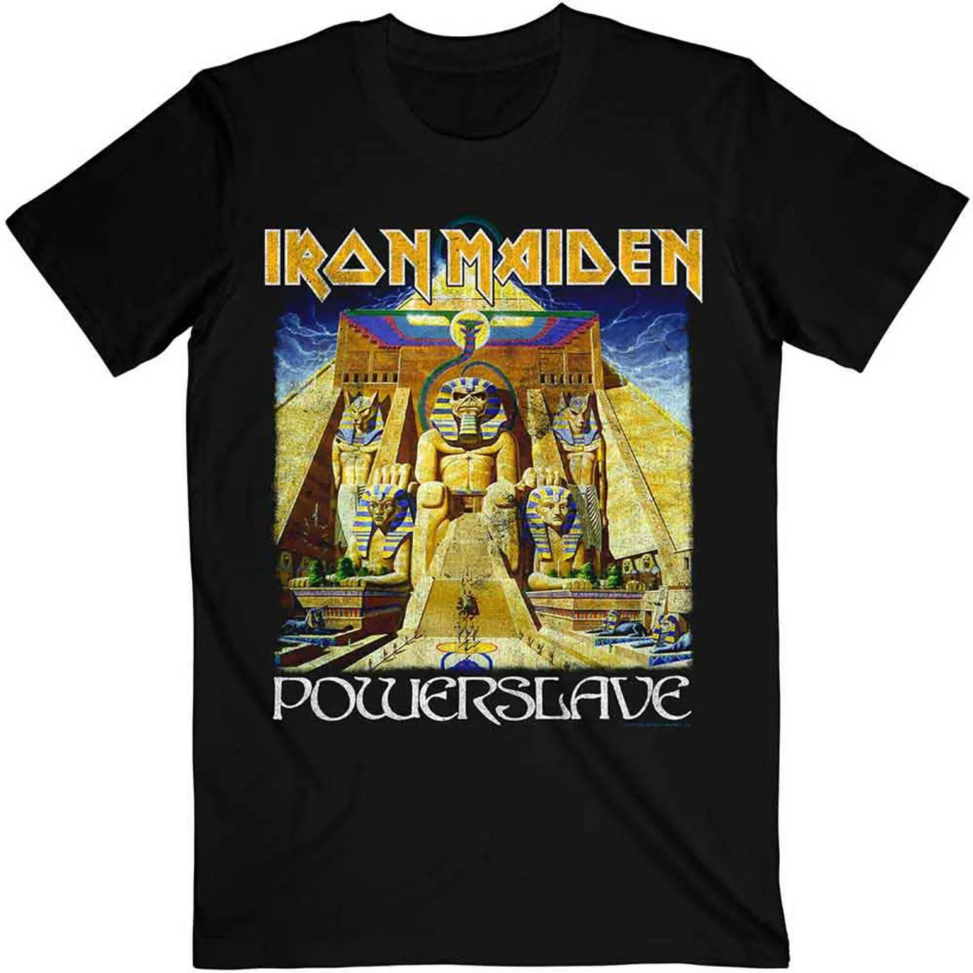 Iron Maiden T Shirt - Powerslave World Slavery Tour