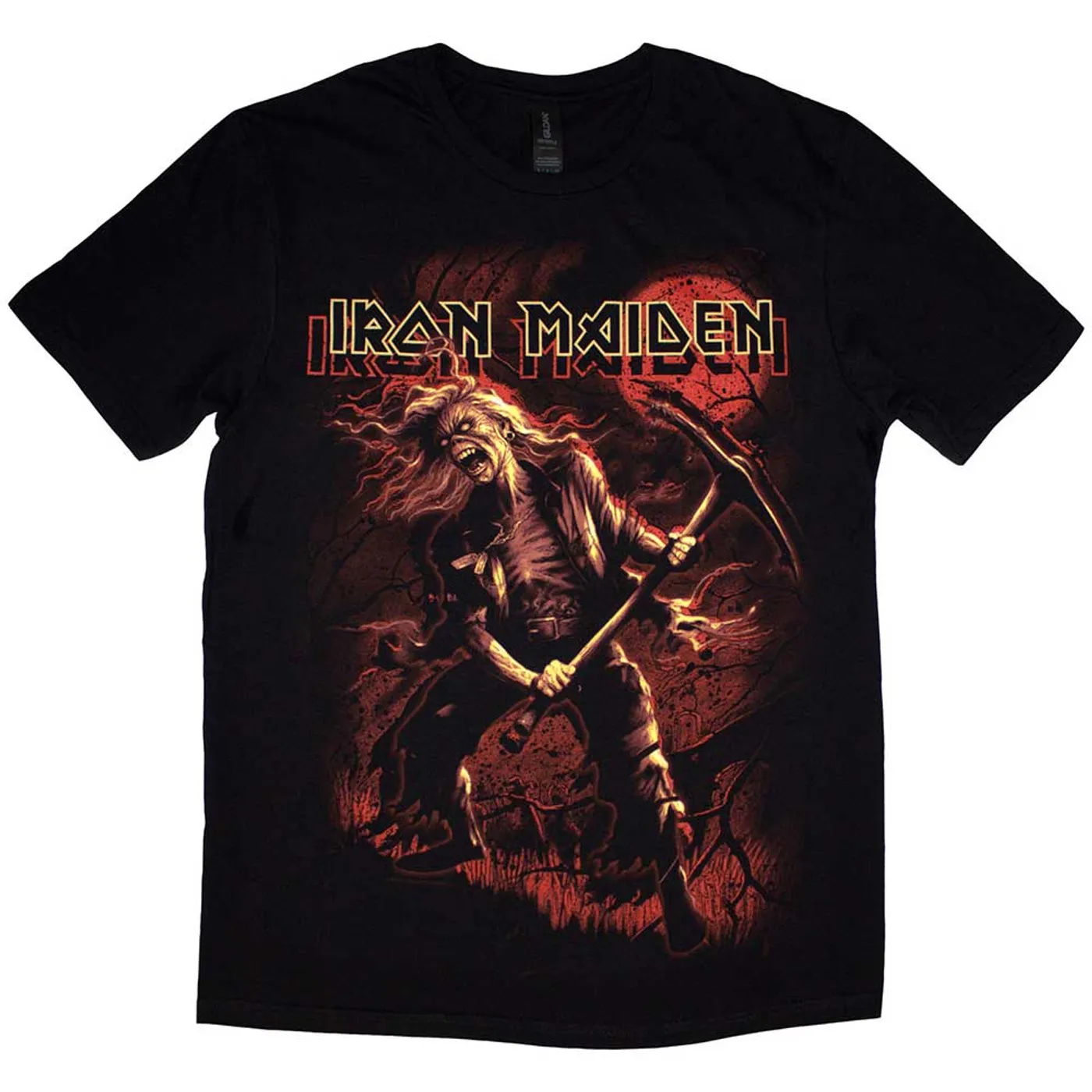 Iron Maiden T Shirt - Benjamin Breeg Red Graphic