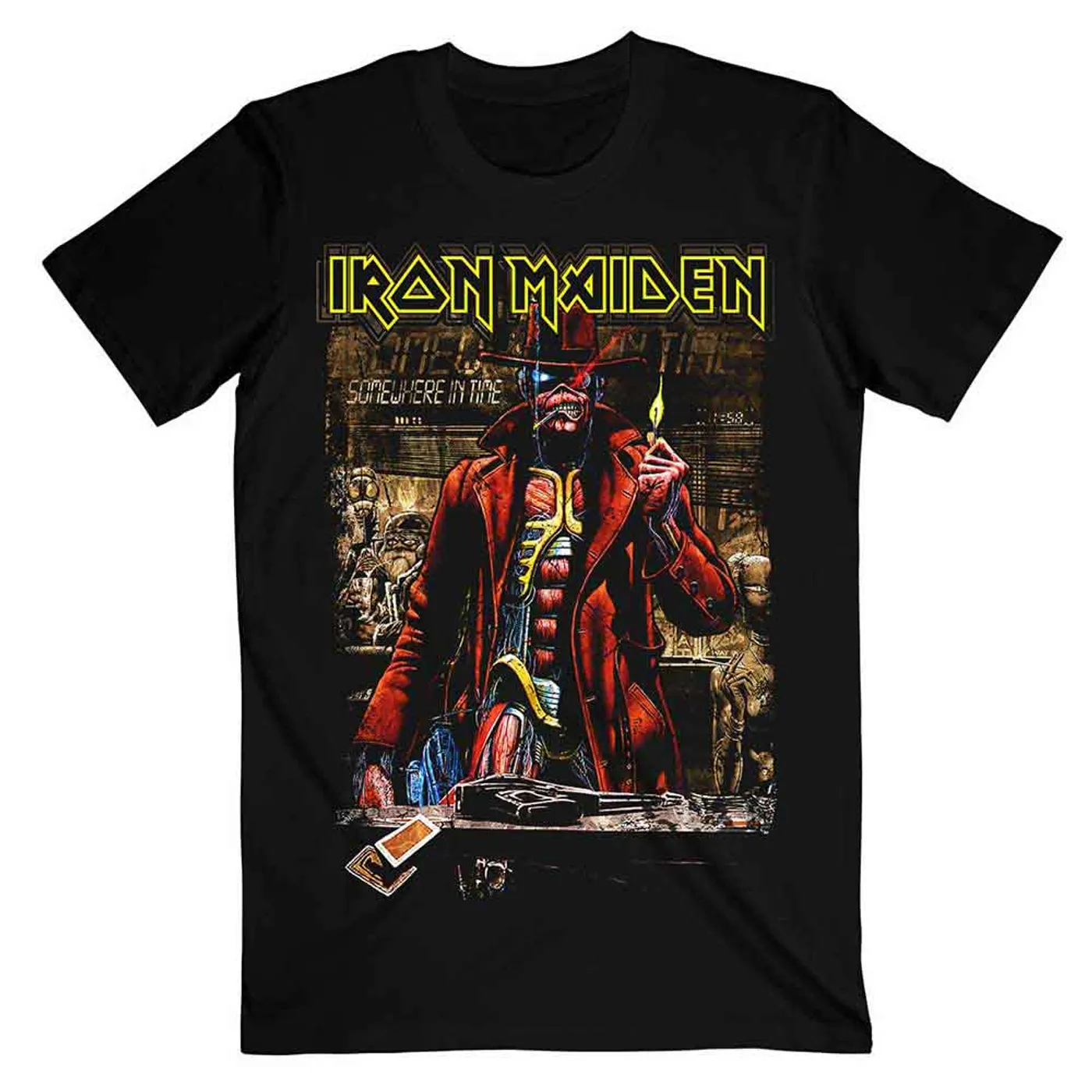 Iron Maiden T Shirt - Stranger Sepia