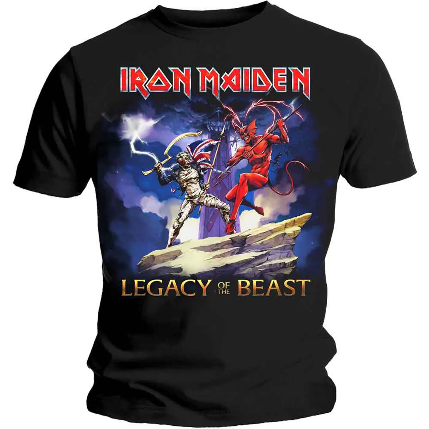 Iron Maiden T Shirt - Legacy Beast Fight