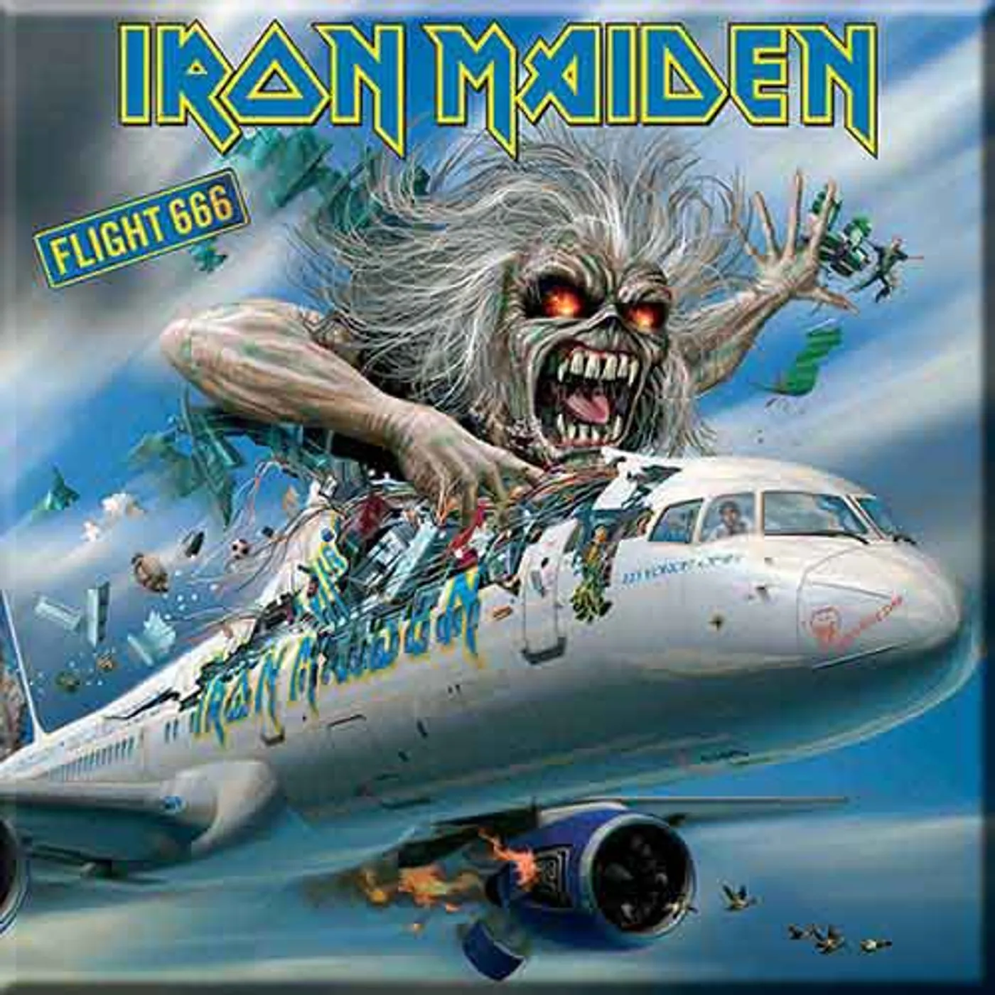 Iron Maiden  Fridge Magnets - Flight 666