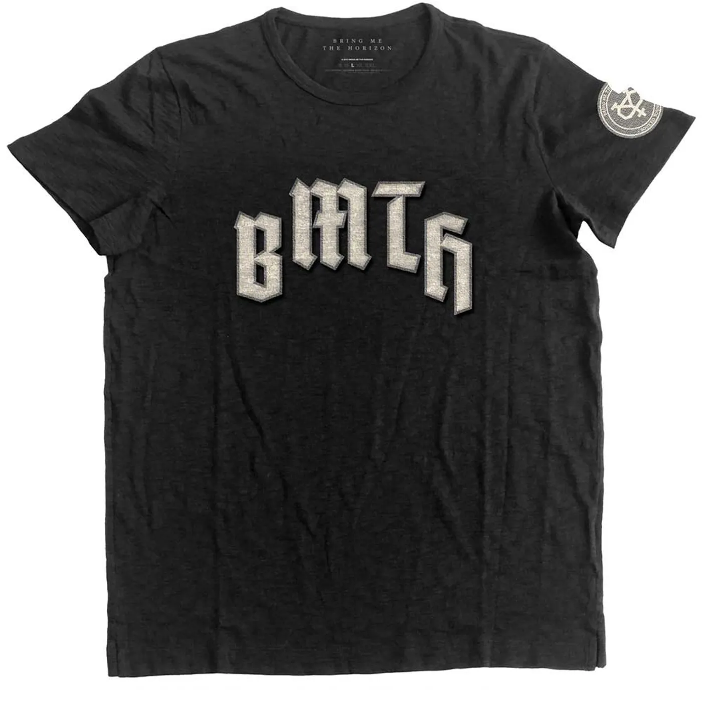 Bring Me The Horizon T Shirt - Logo & Crooked Youth Icon App Slub