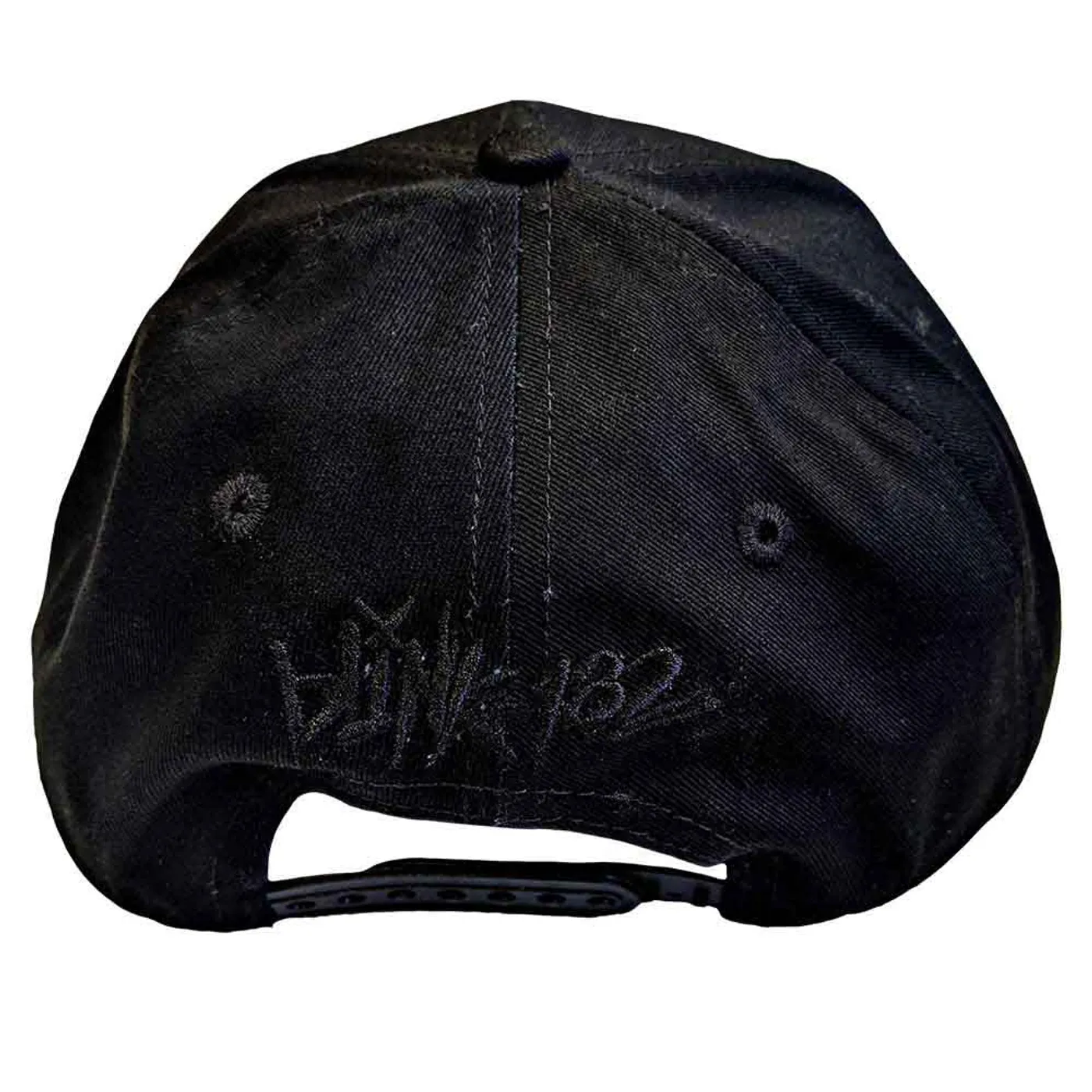 Blink-182 Baseball Cap - Black Six-Arrow Smile