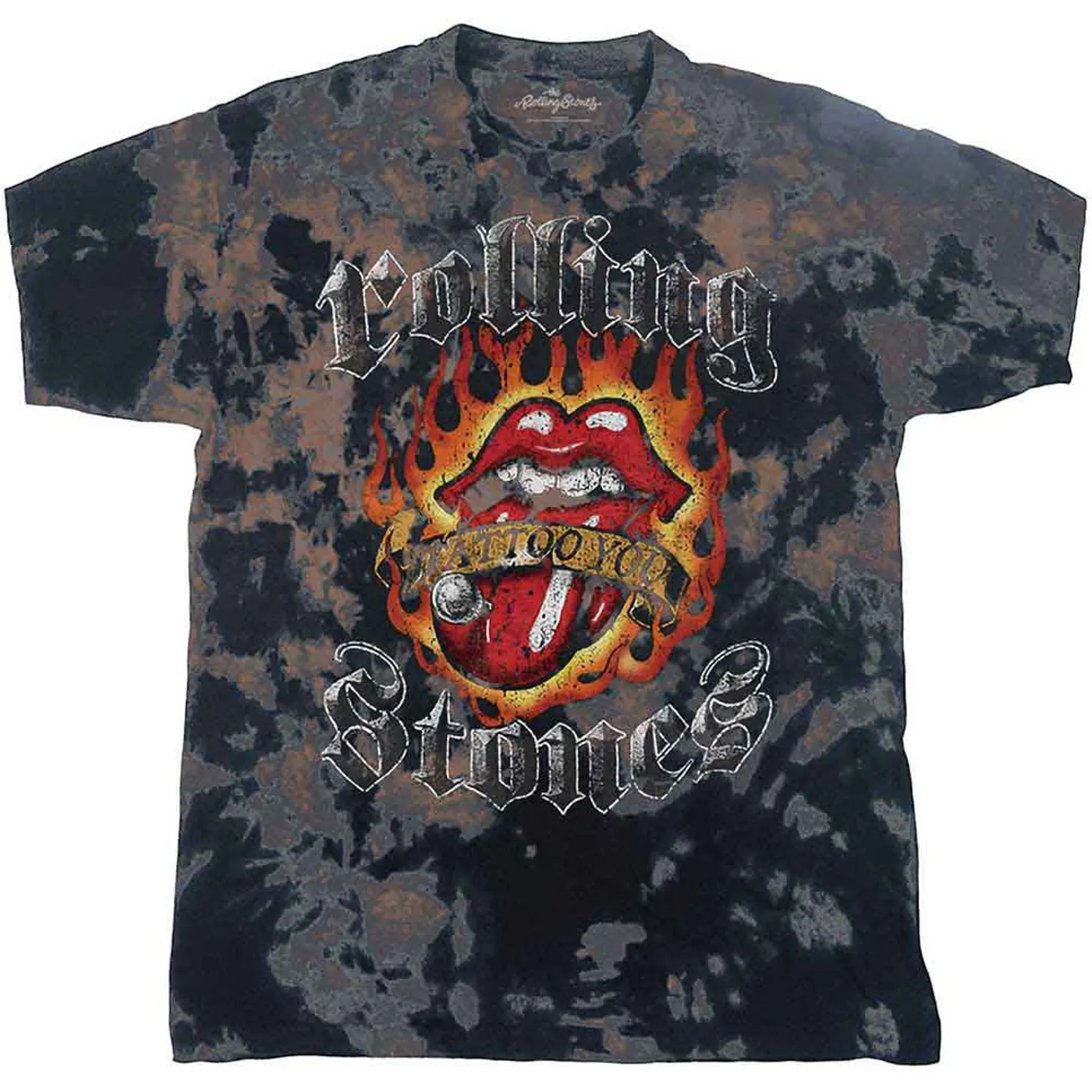 The Rolling Stones T Shirt - Tattoo Flames