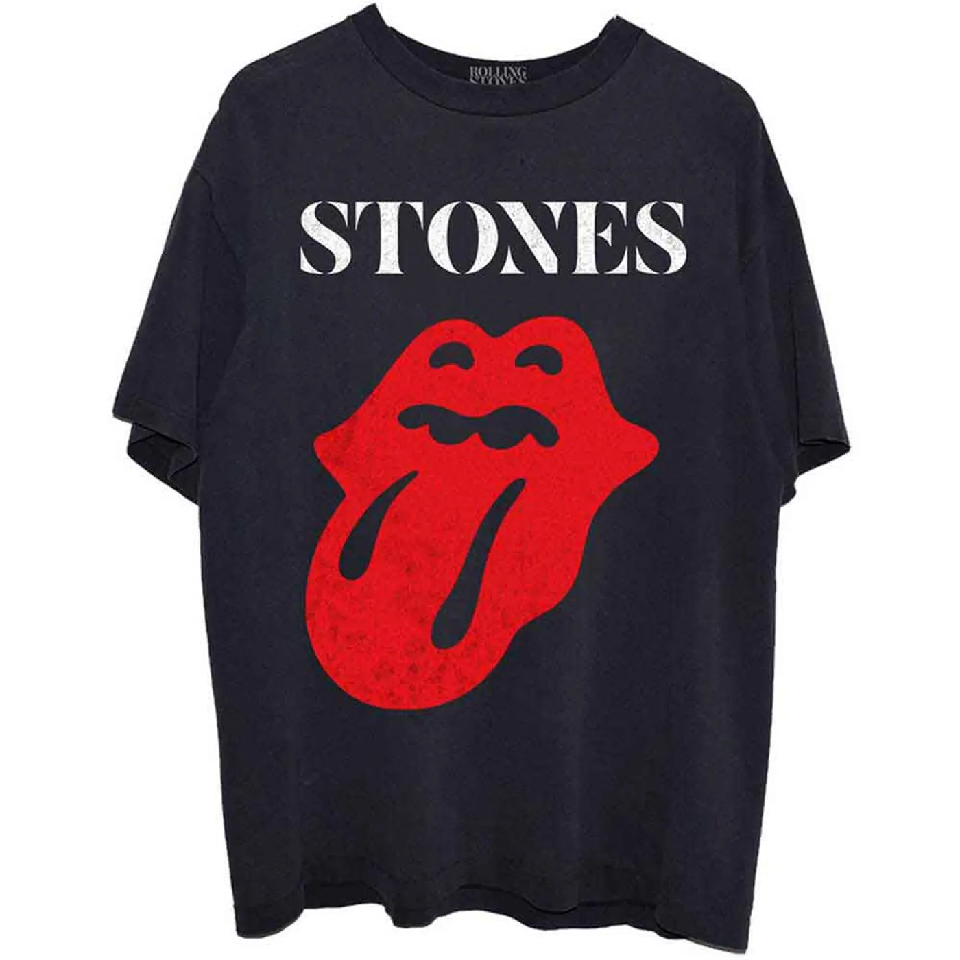 The Rolling Stones T Shirt - 60 Classic Vintage Solid Tongue