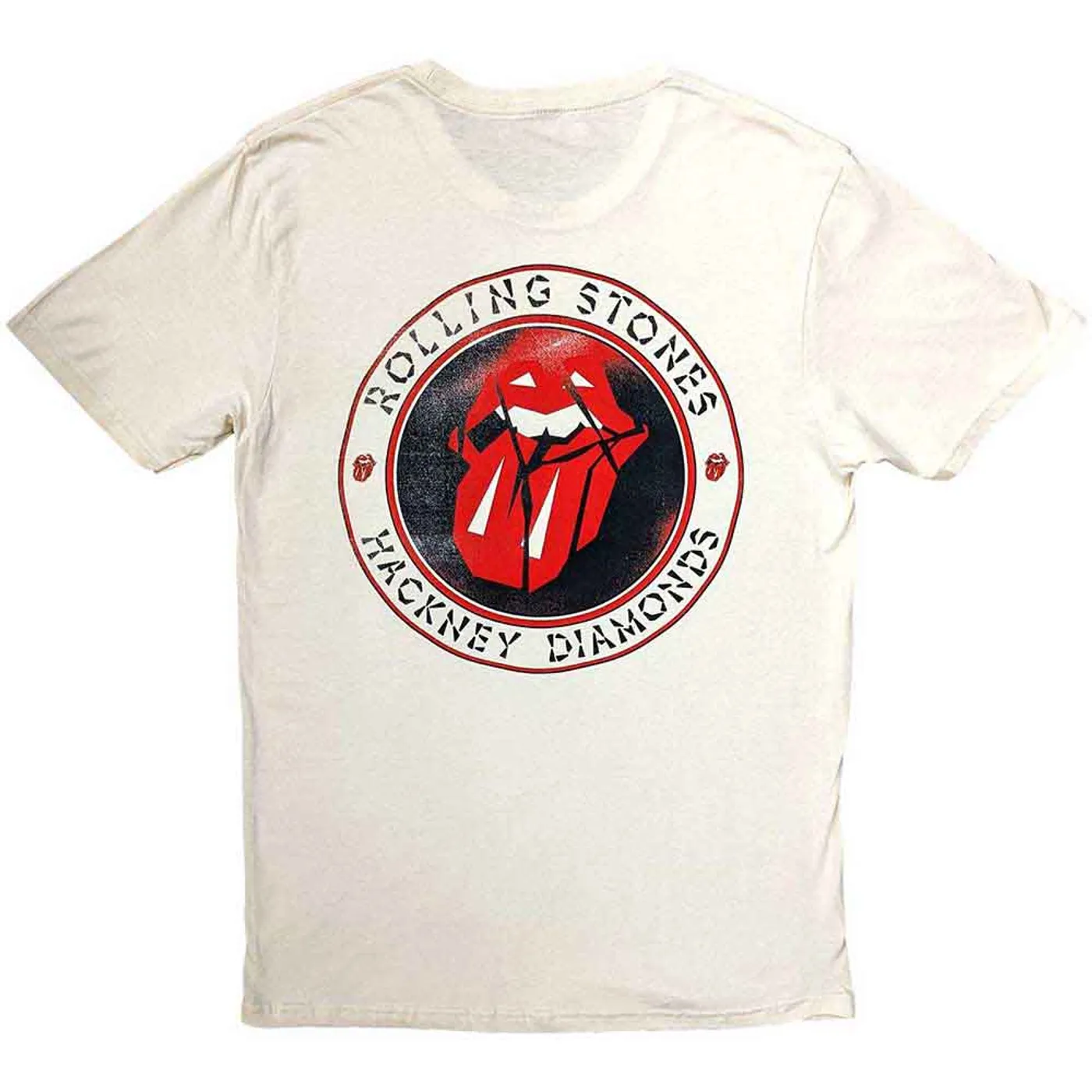The Rolling Stones T Shirt - Hackney Diamonds Circle Label