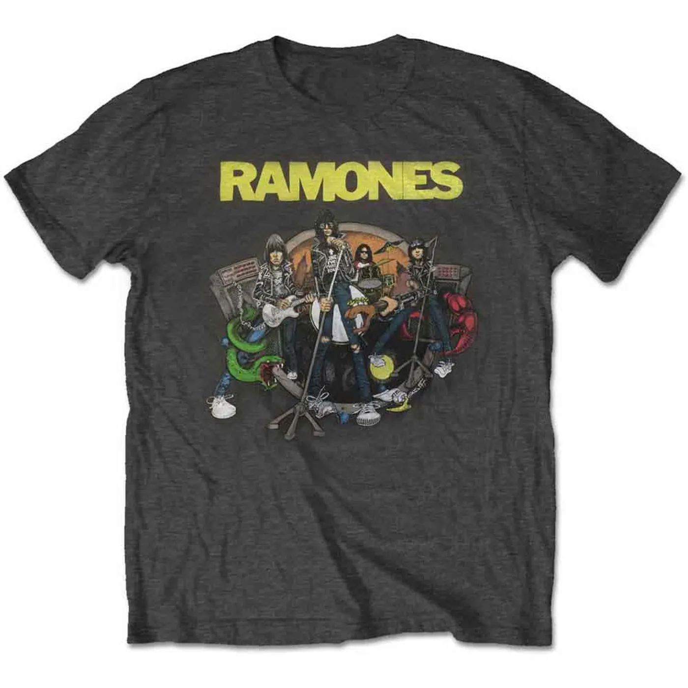 Ramones T Shirt - Road To Ruin