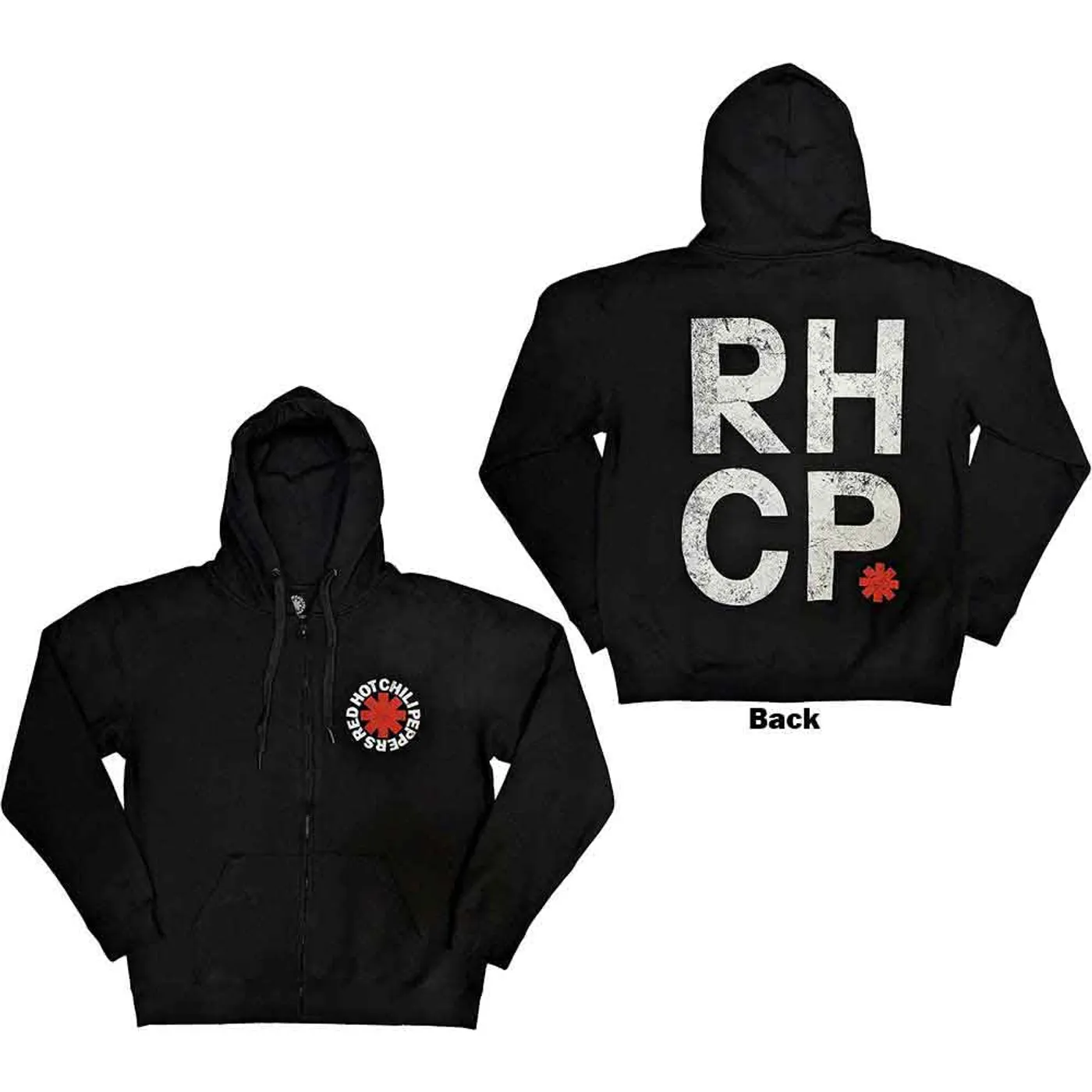 Red Hot Chili Peppers Hoodie - Red Asterisk