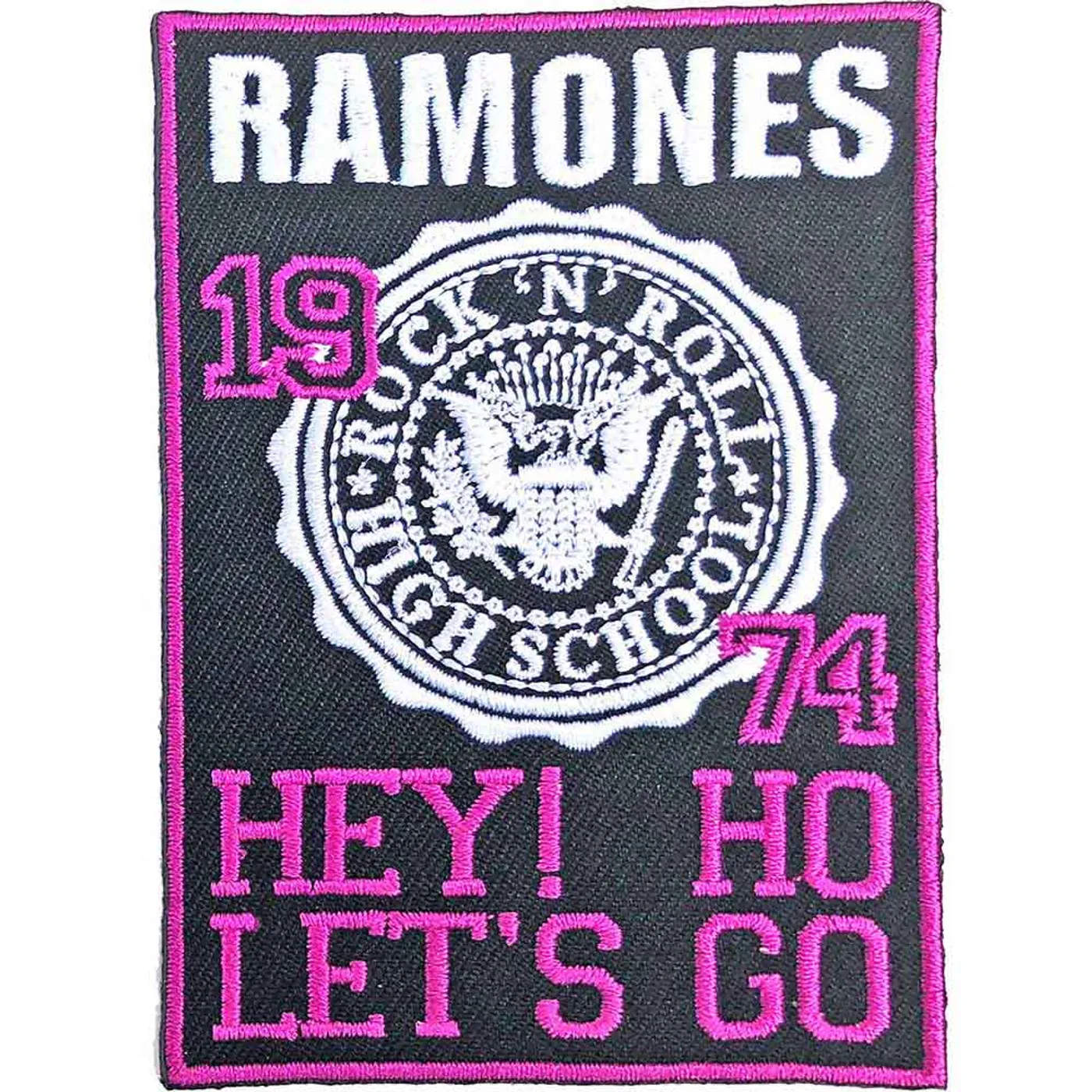 Ramones Patches - Iron On - High School