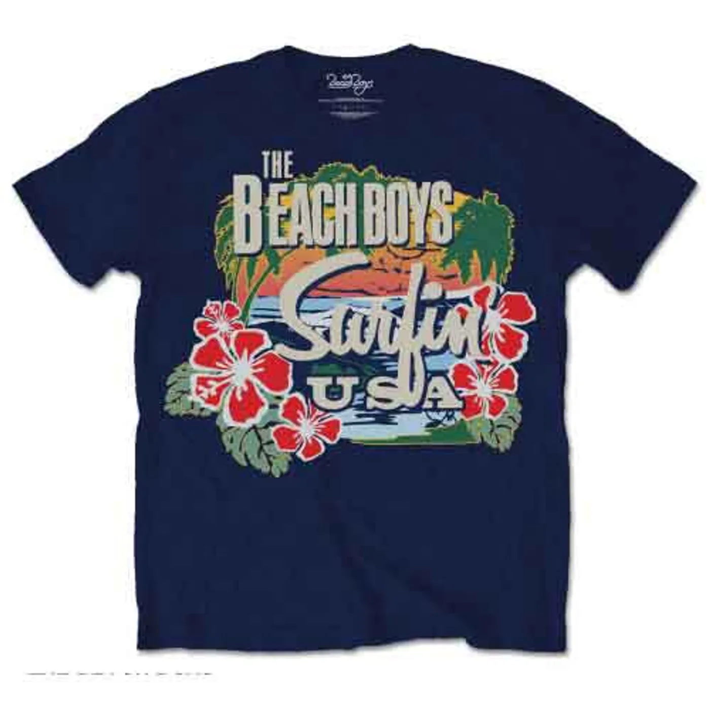 The Beach Boys T Shirt - Surfin USA Tropical