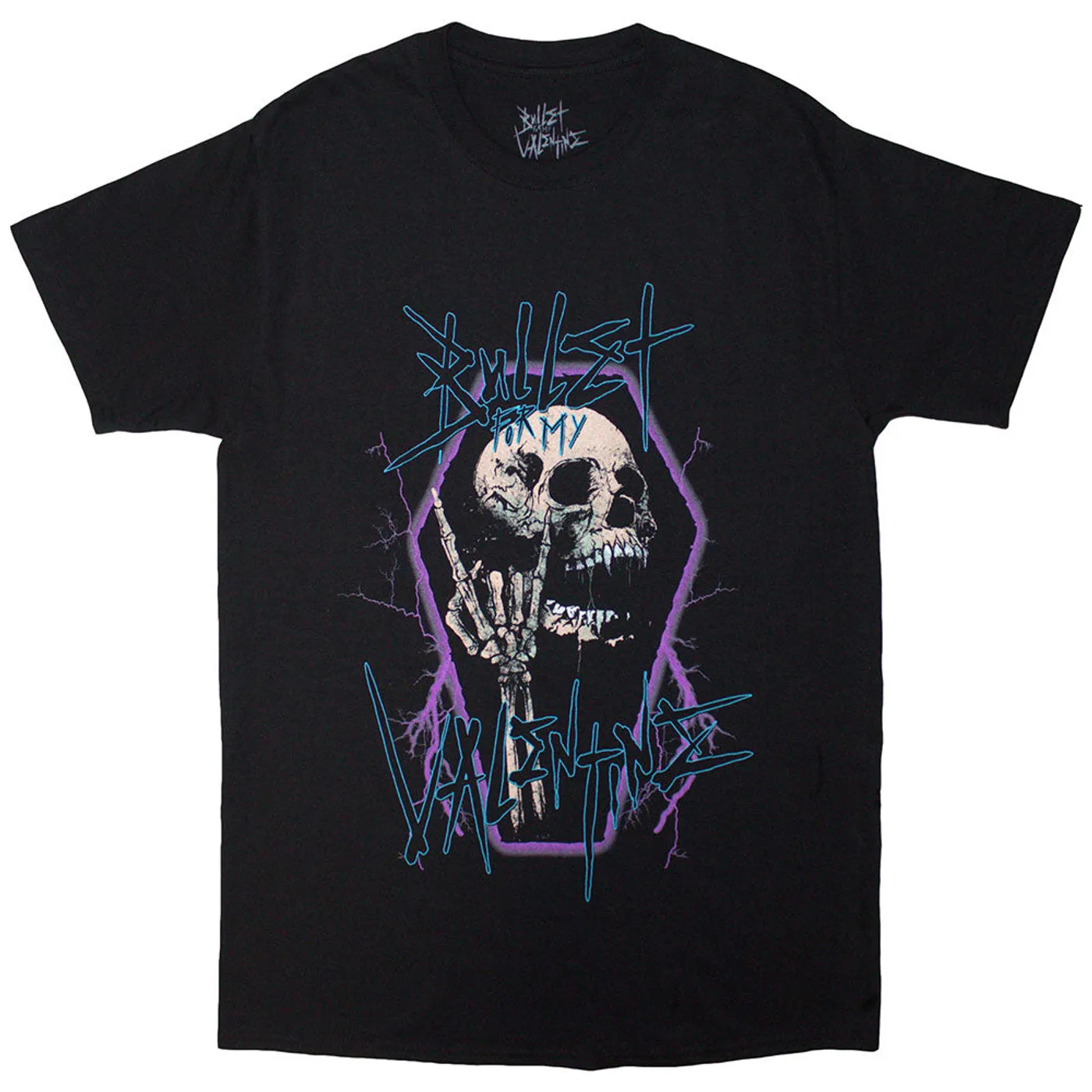 Bullet For My Valentine T Shirt - Thrash Skull