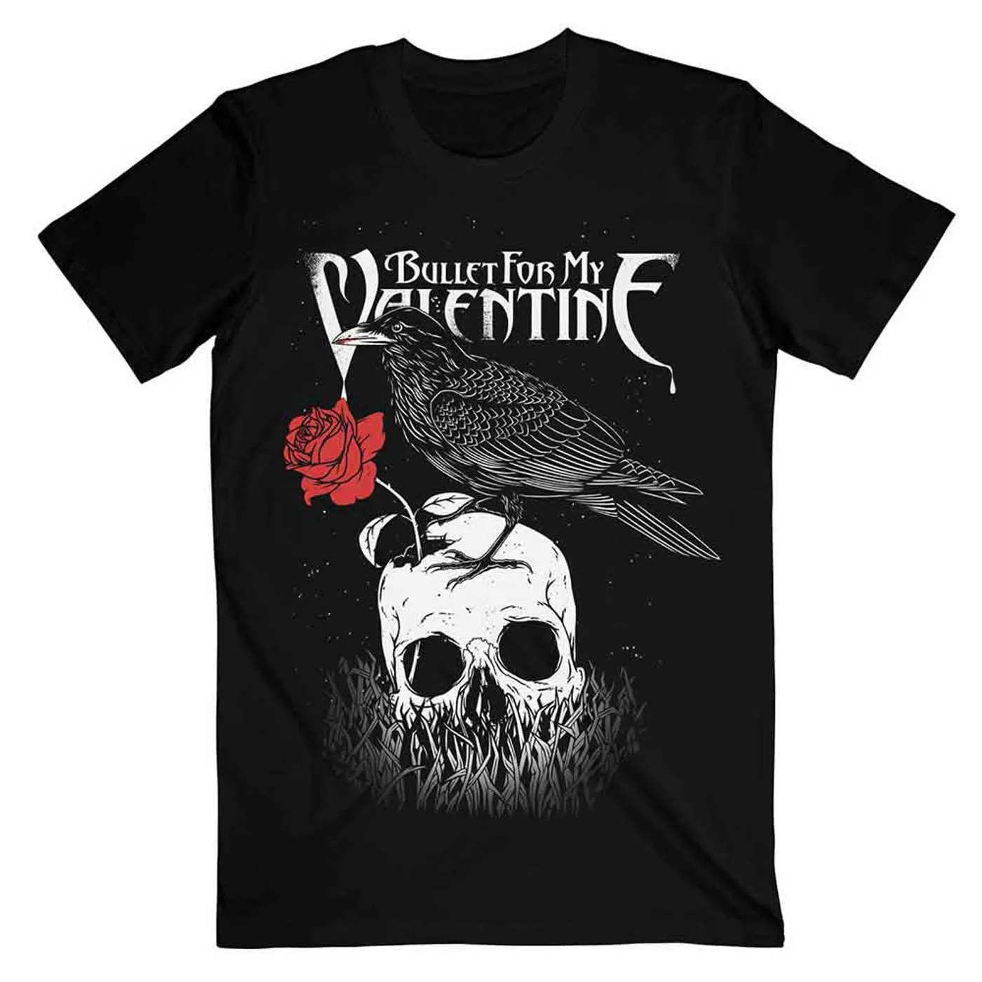 Bullet For My Valentine T Shirt - Raven